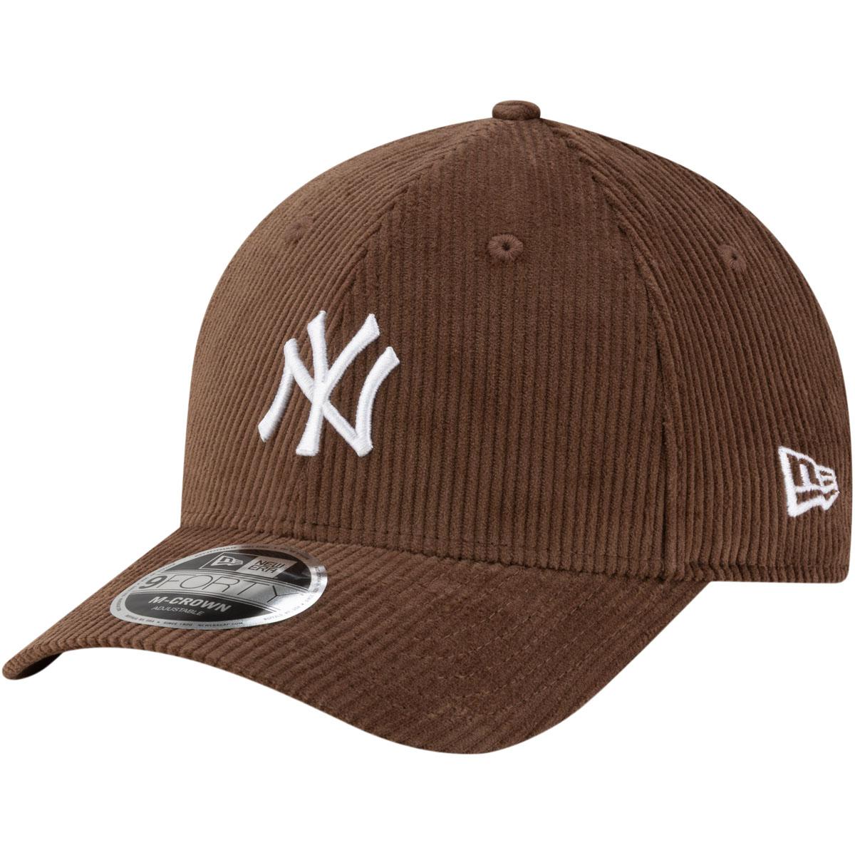 New Era 9FORTY Corduroy New York Yankees Snapback Cap Brown