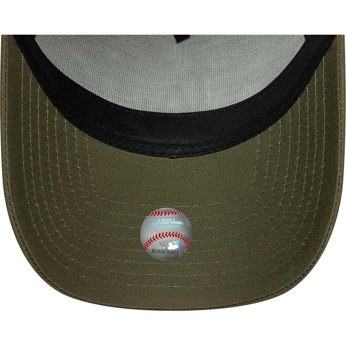 New Era A-Frame LA Dodgers Trucker Snapback Cap Green