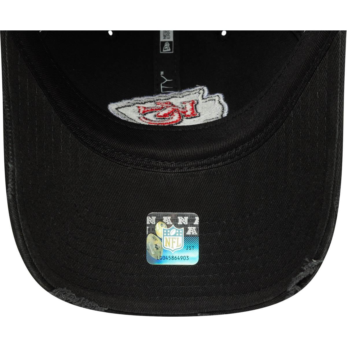 New Era 9TWENTY Kansas City Chiefs Strapback Cap Black