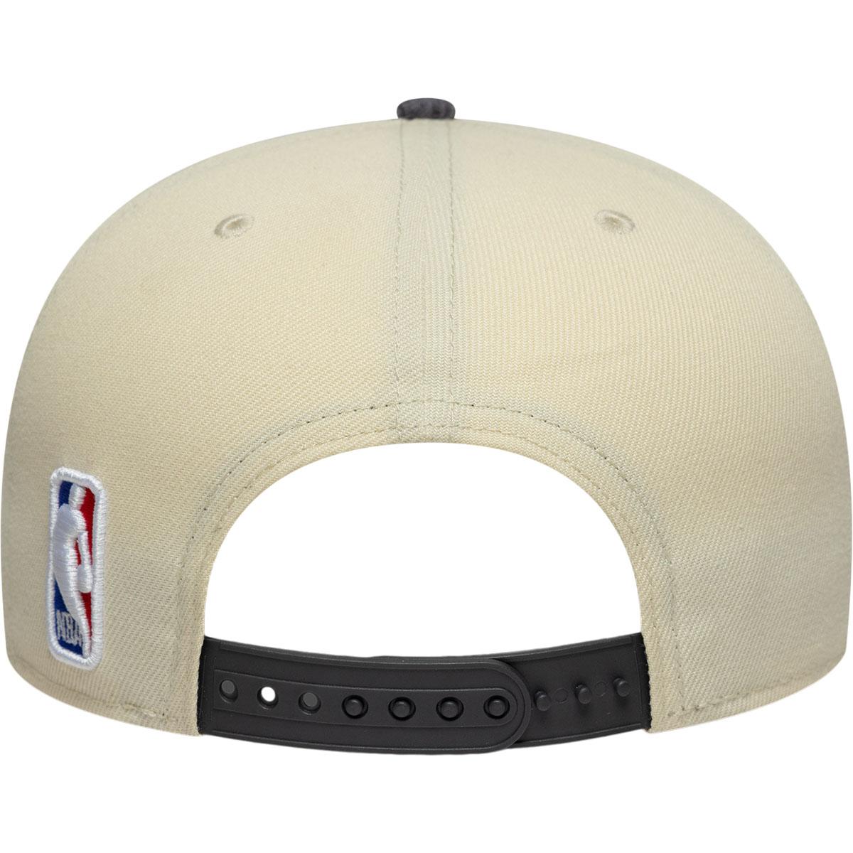 New Era 9FIFTY LA Lakers Cord Visor Snapback Cap Beige