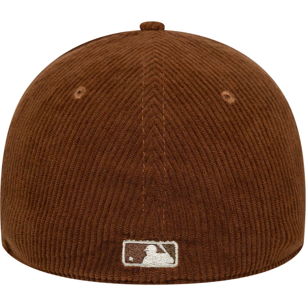 New Era 39THIRTY New York Yankees Cord Cap Brown