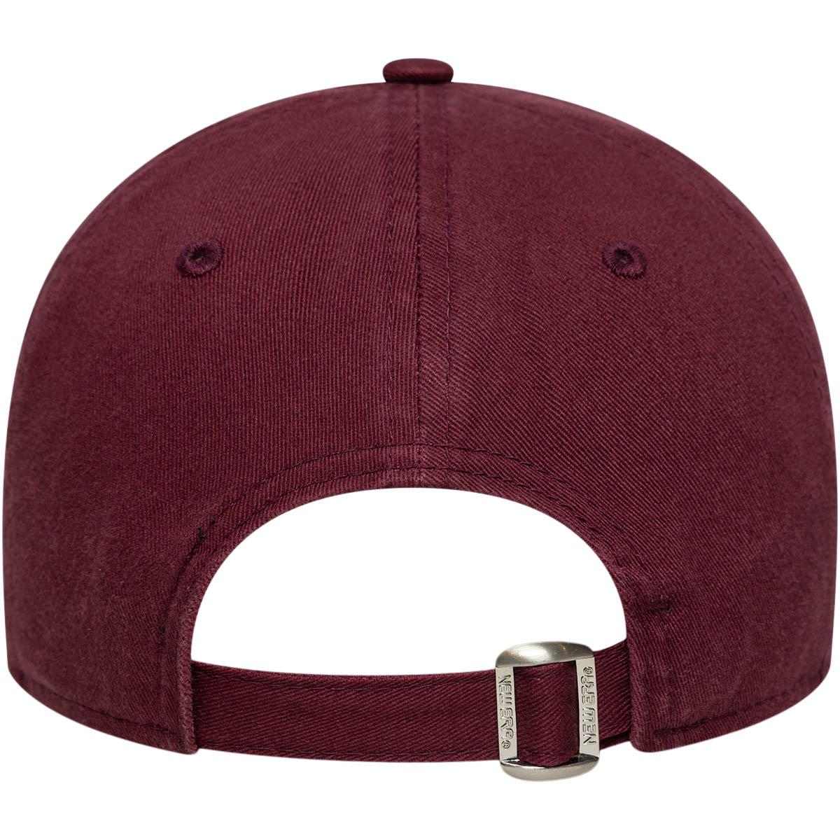 New Era 9TWENTY Mini Logo New York Yankees Strapback Cap Bordeaux