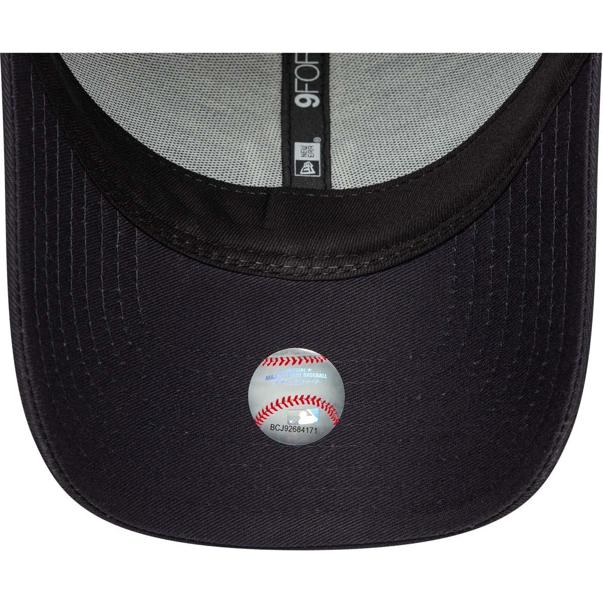 New Era 9FORTY New York Yankees Trucker Velcro Cap Navy/White