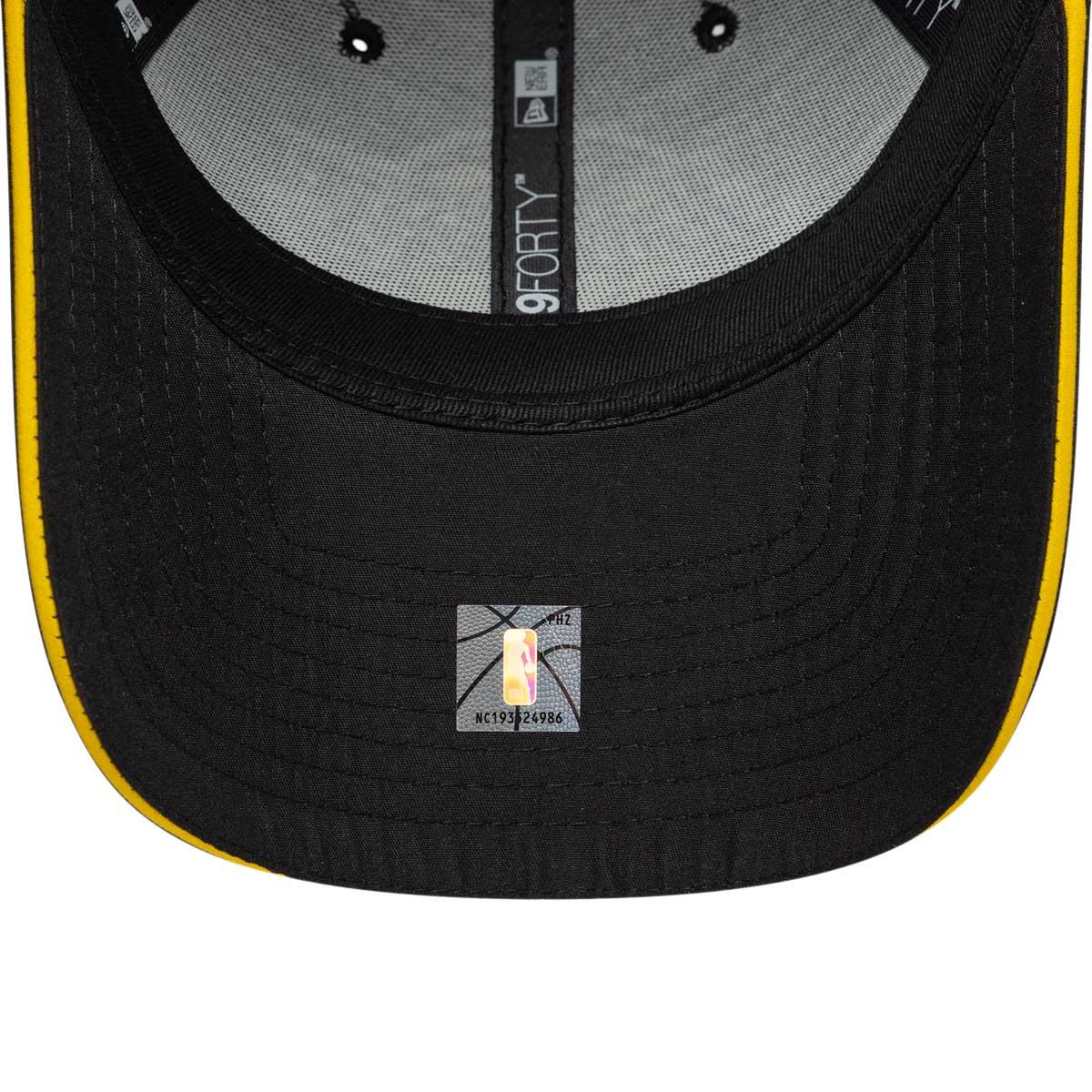 New Era 9FORTY Los Angeles Lakers Strapback Cap Black