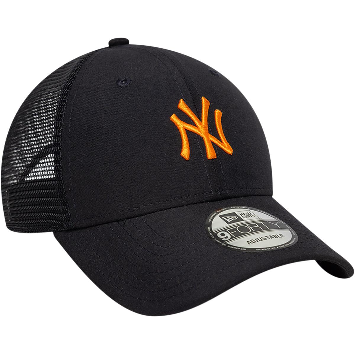 New Era 9FORTY New York Yankees Trucker Velcro Cap Navy