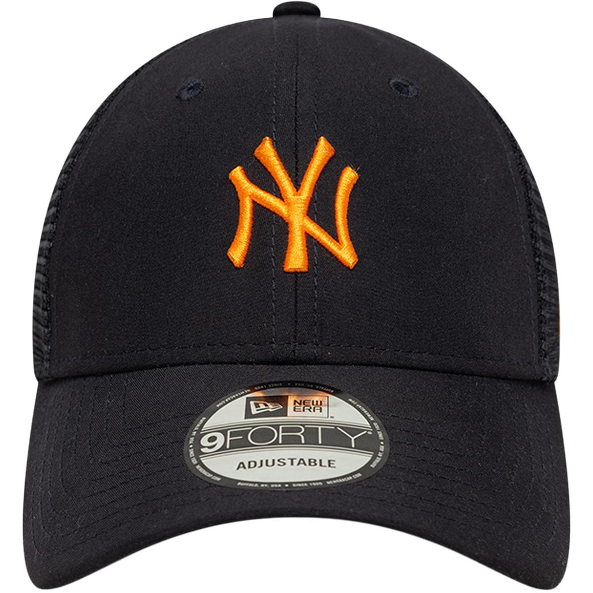 New Era 9FORTY New York Yankees Trucker Velcro Cap Navy
