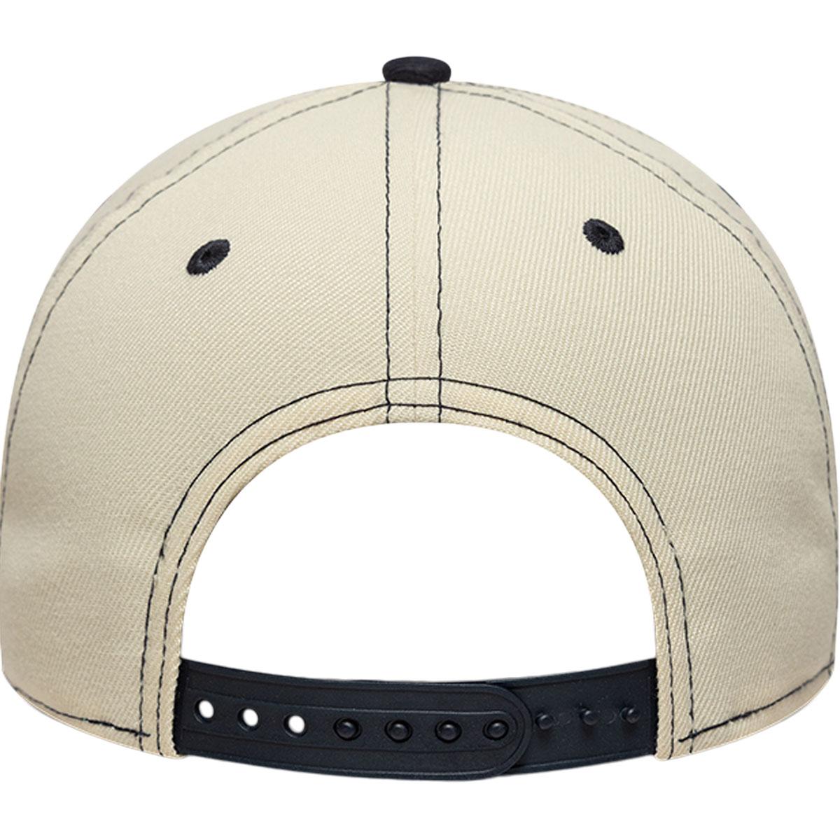 New Era City Icon E-Frame New York Yankees Snapback Cap Beige/Navy