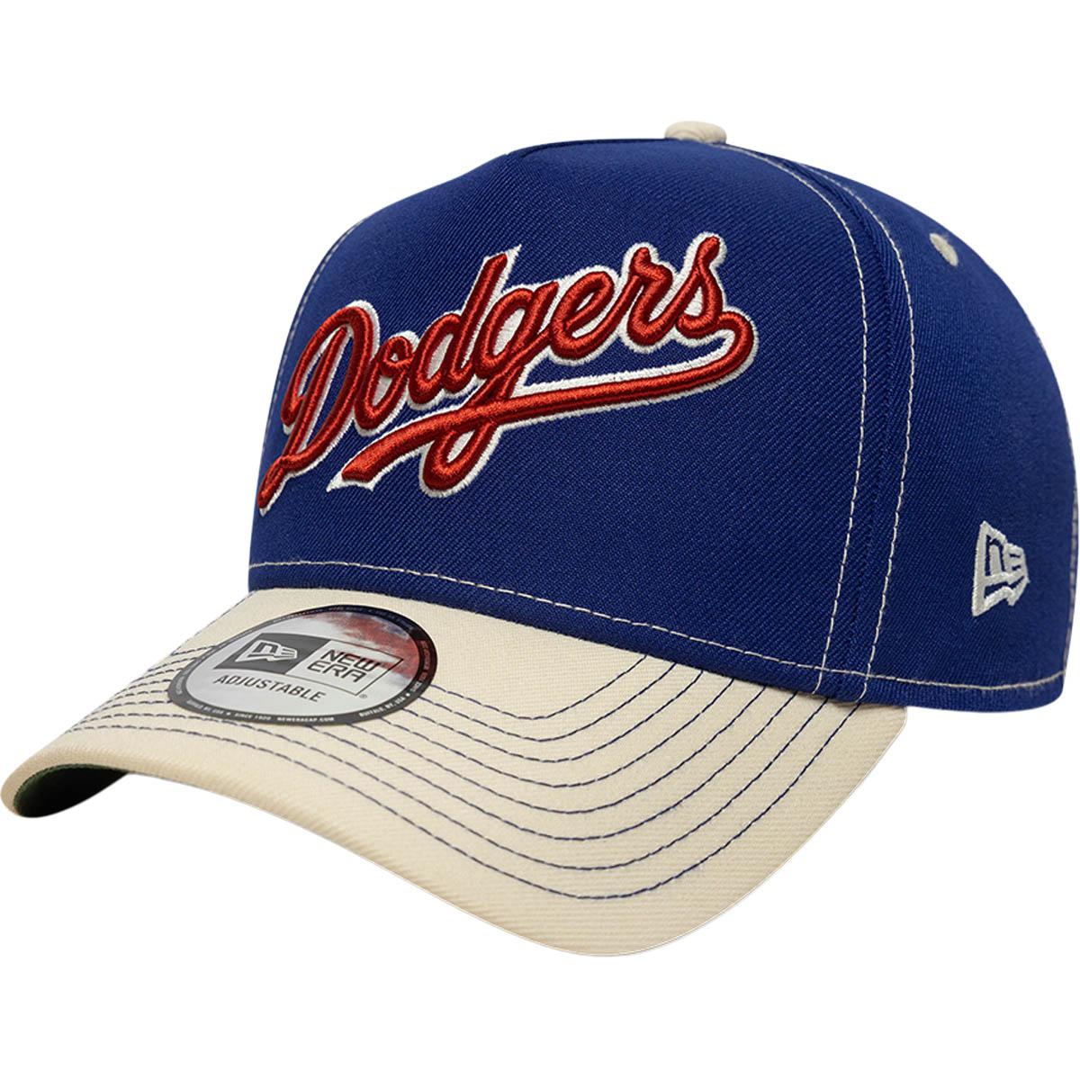New Era City Icon E-Frame LA Dodgers Snapback Cap Blue/Beige