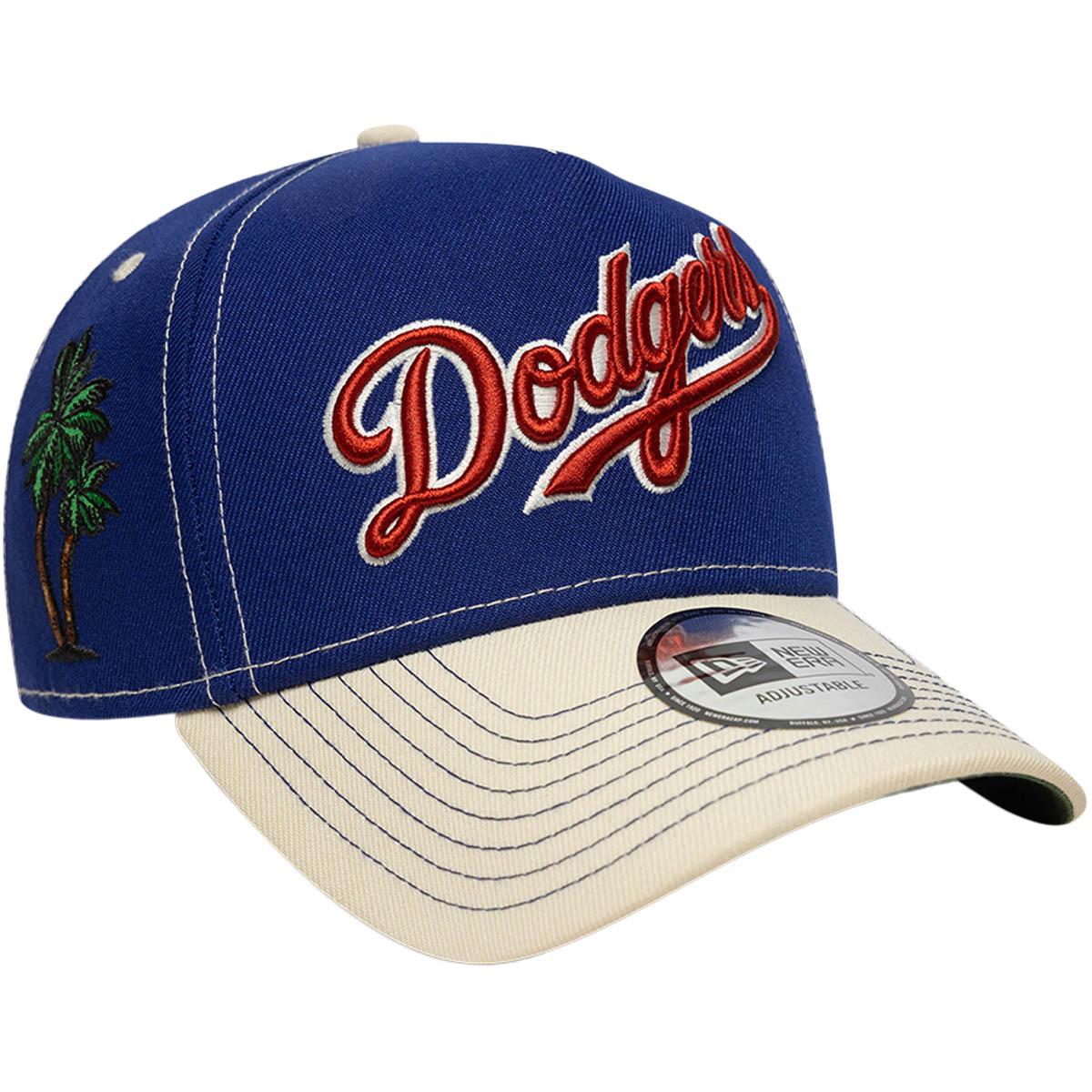 New Era City Icon E-Frame LA Dodgers Snapback Cap Blue/Beige