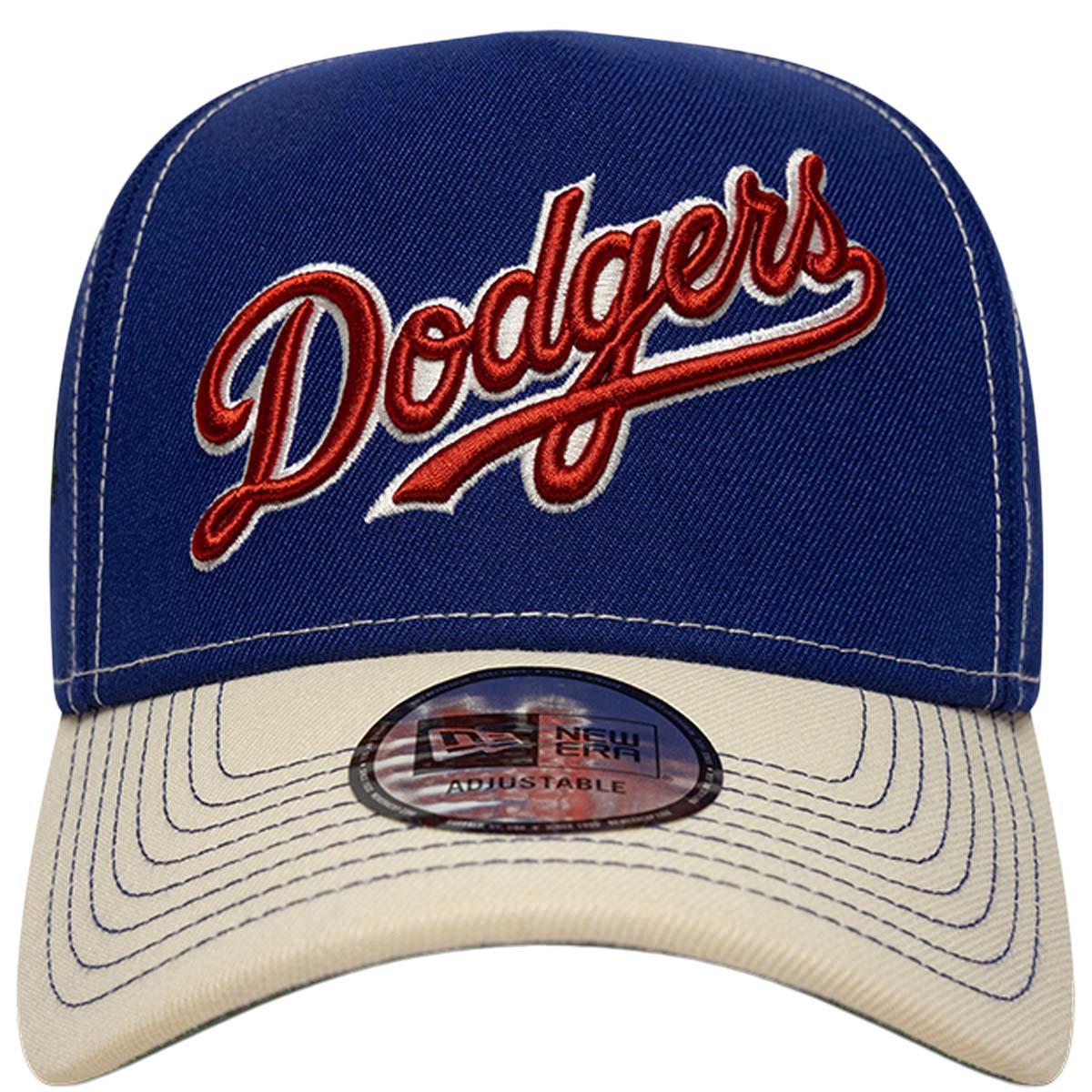 New Era City Icon E-Frame LA Dodgers Snapback Cap Blue/Beige