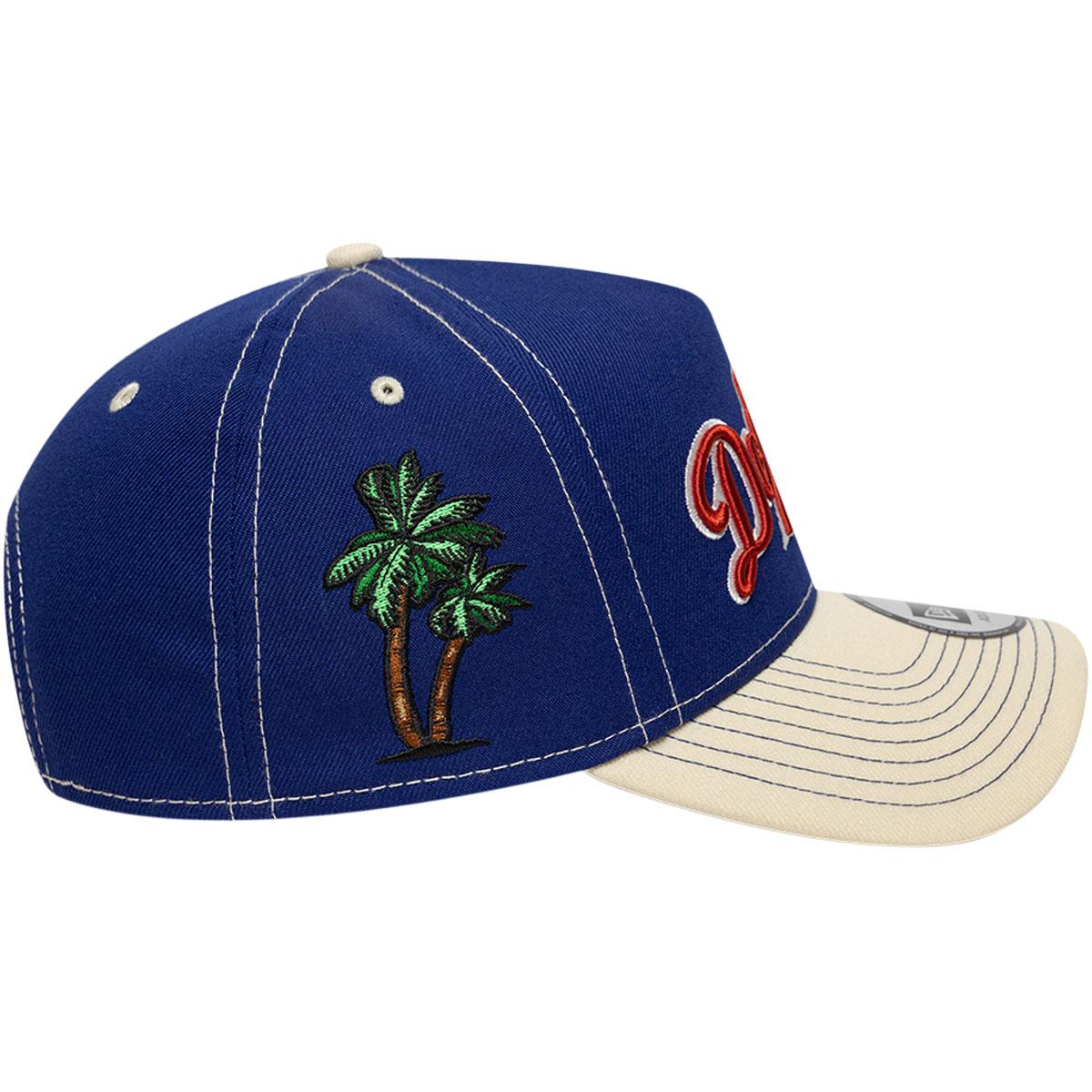 New Era City Icon E-Frame LA Dodgers Snapback Cap Blue/Beige