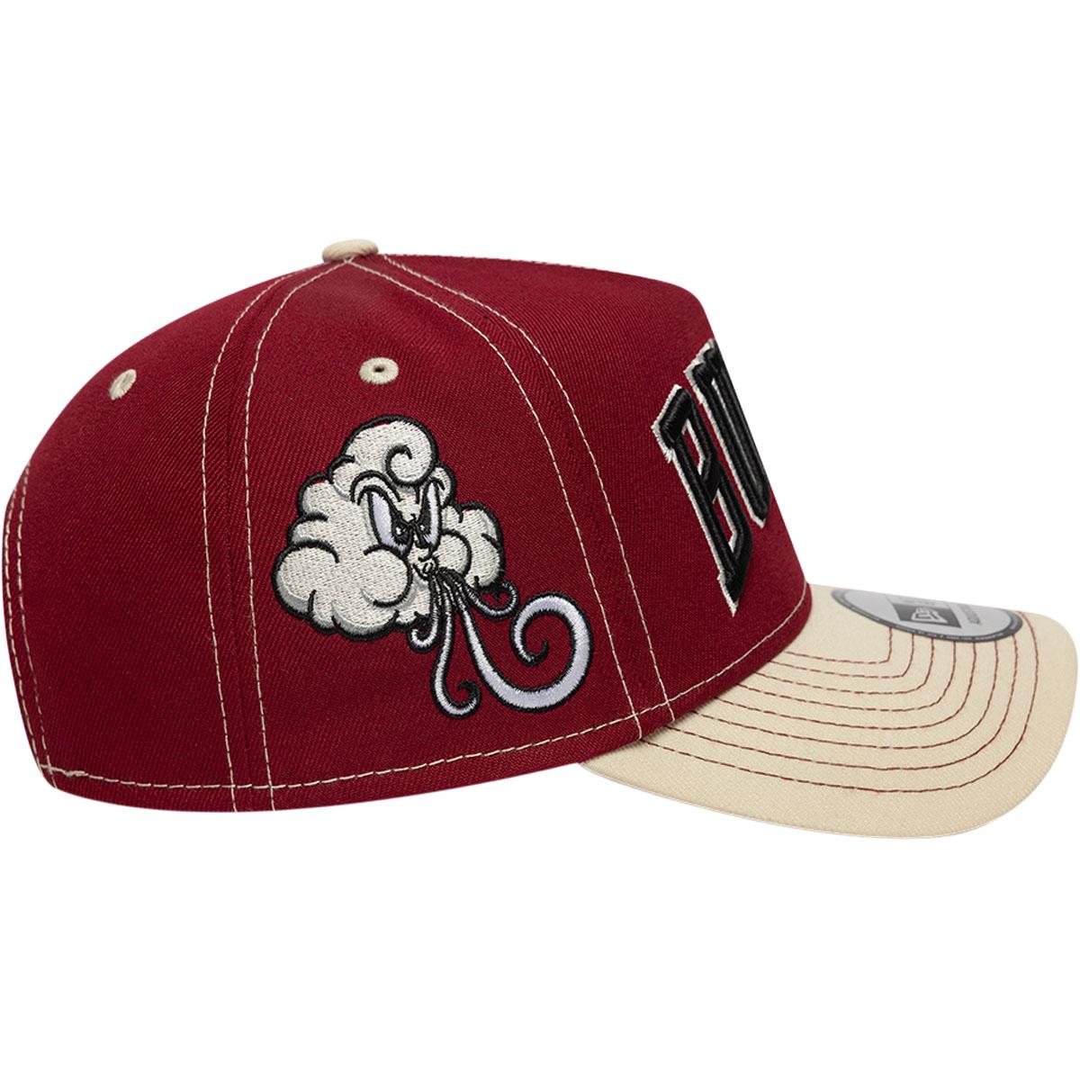 New Era City Icon E-Frame Chicago Bulls Snapback Cap Red/Beige