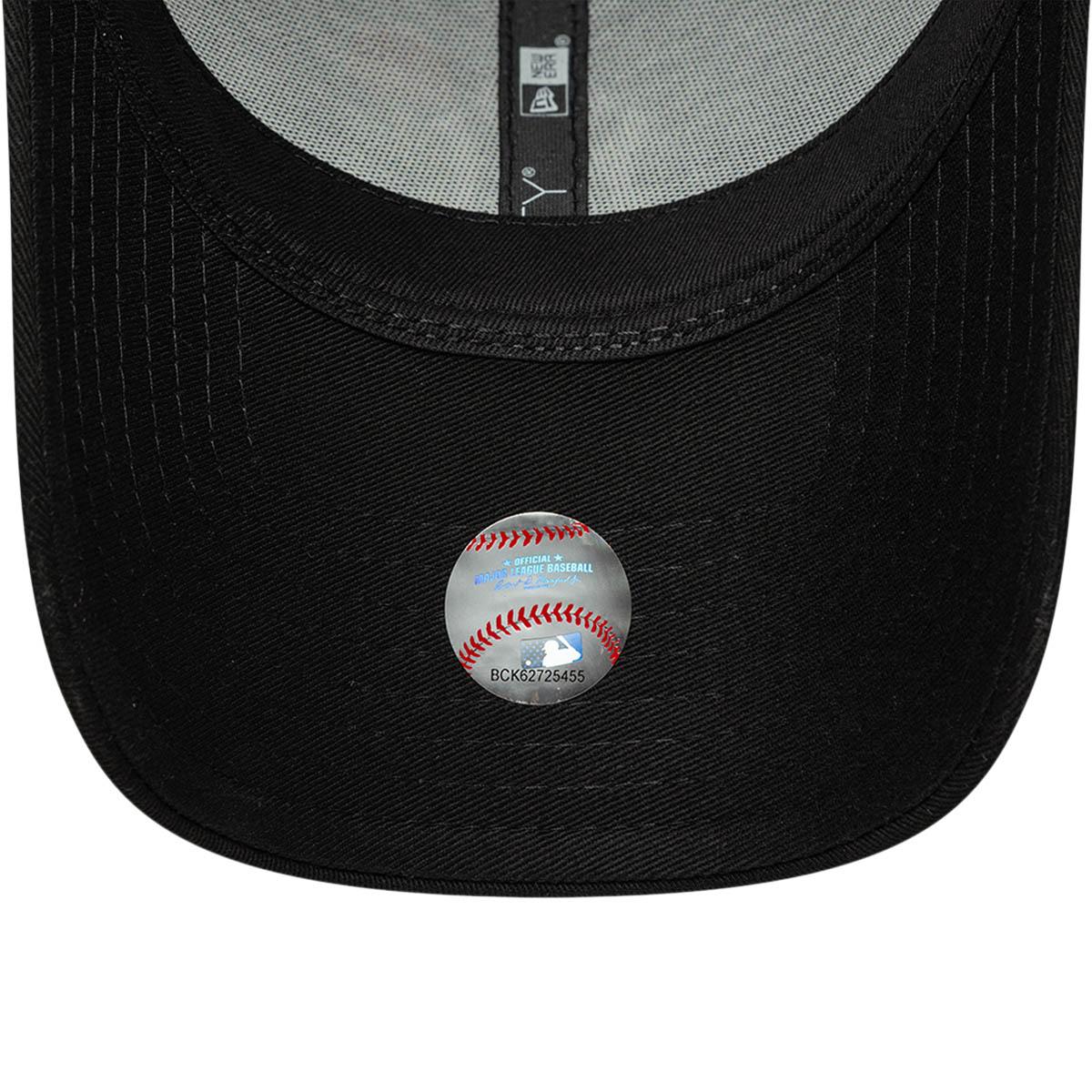 New Era 9FORTY Flower Icon New York Yankes  Strapback Cap Black