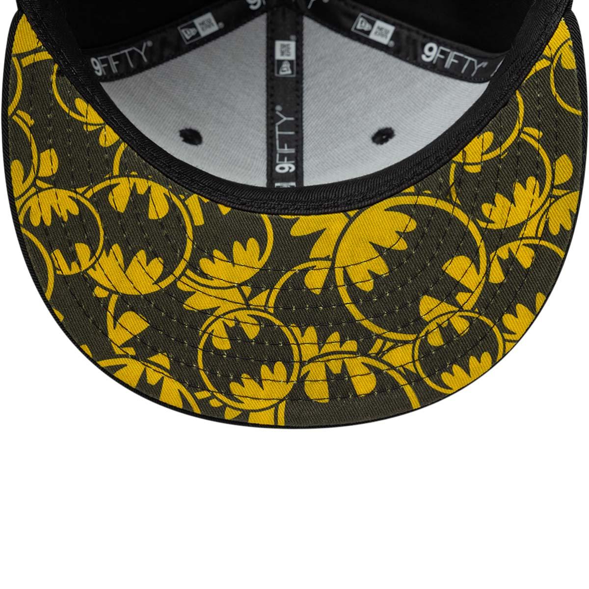 New Era 9FIFTY Piping Batman Snapback Cap Børn Black