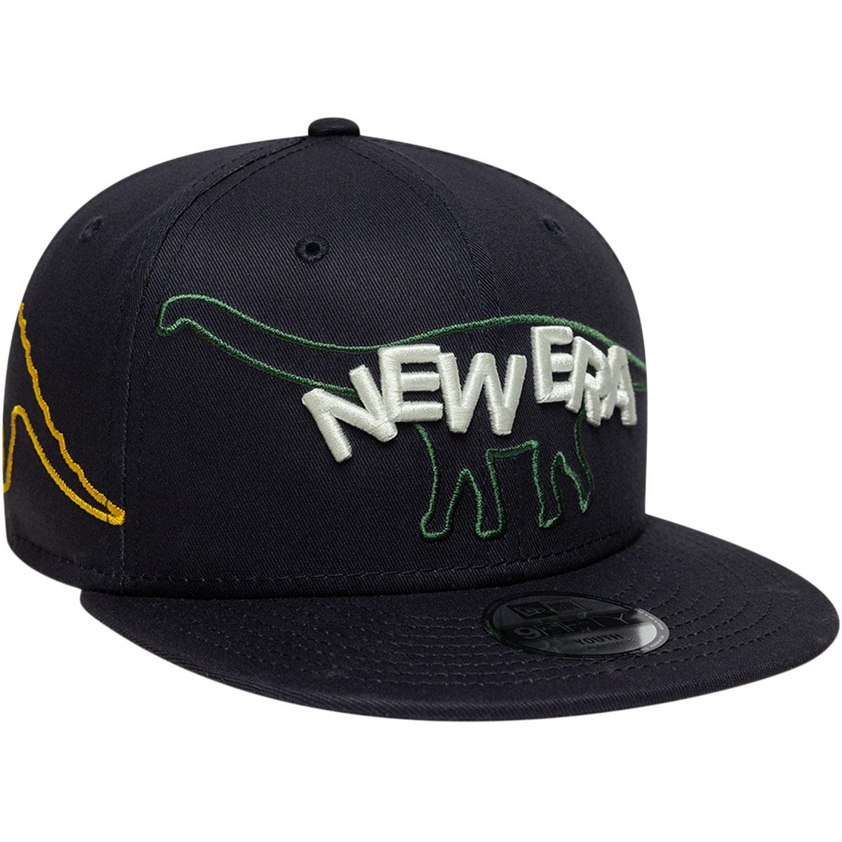 New Era 9FIFTY Dino Snapback Cap Børn Navy