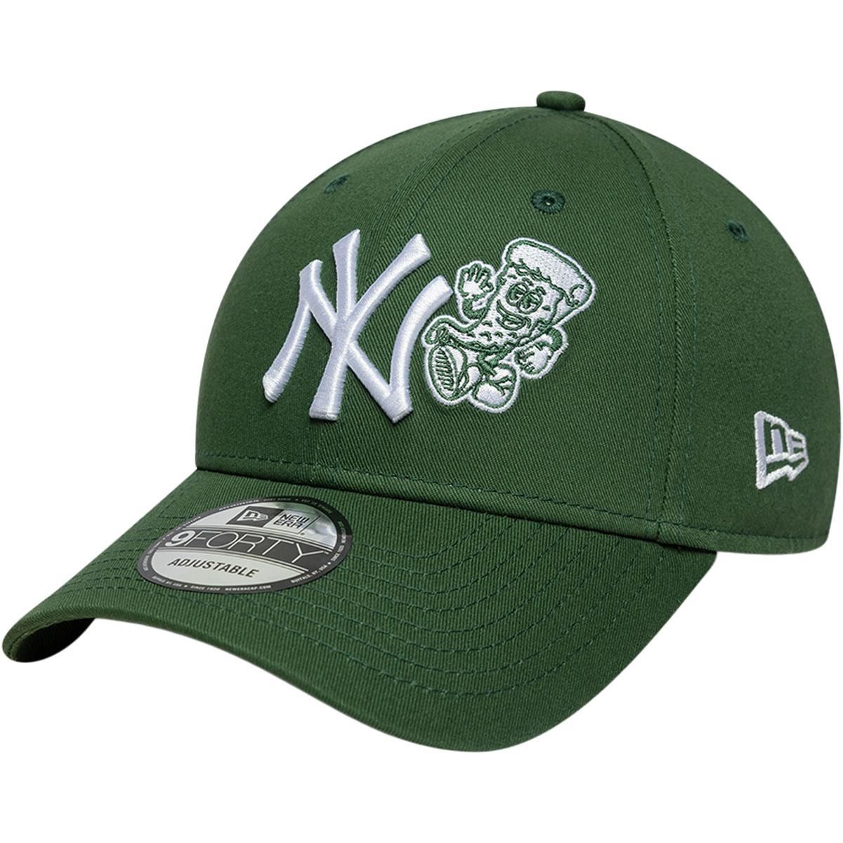 New Era 9FORTY Food Icon New York Yankees Strapback Cap Dark green