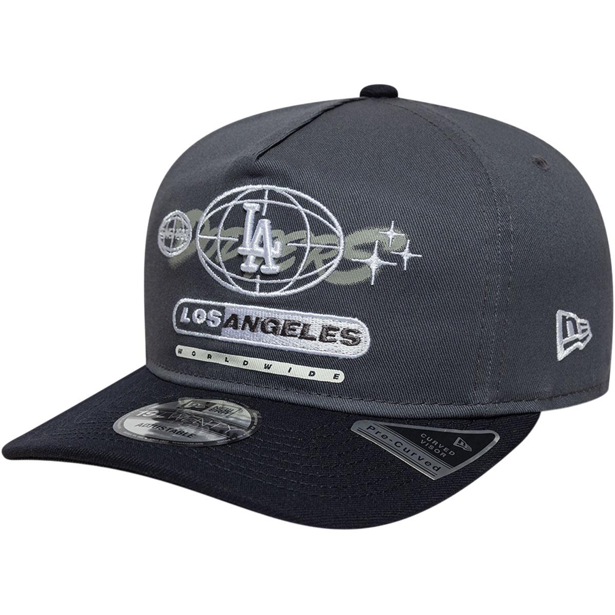 New Era 19TWENTY Graphic Los Angeles Dodgers Snapback Cap Grey