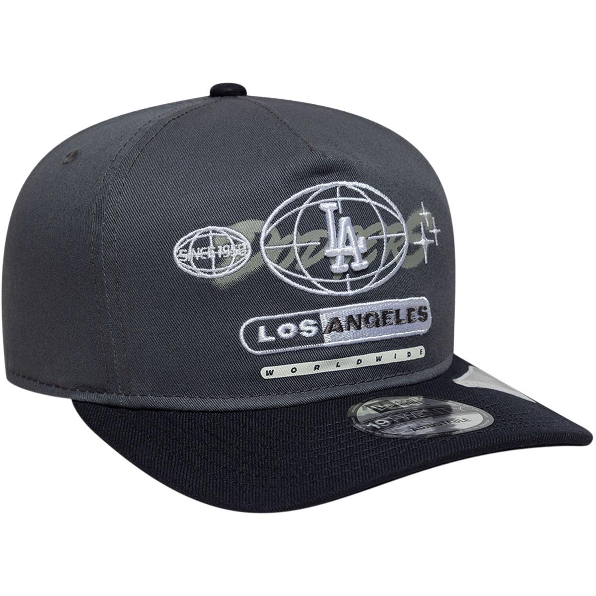 New Era 19TWENTY Graphic Los Angeles Dodgers Snapback Cap Grey