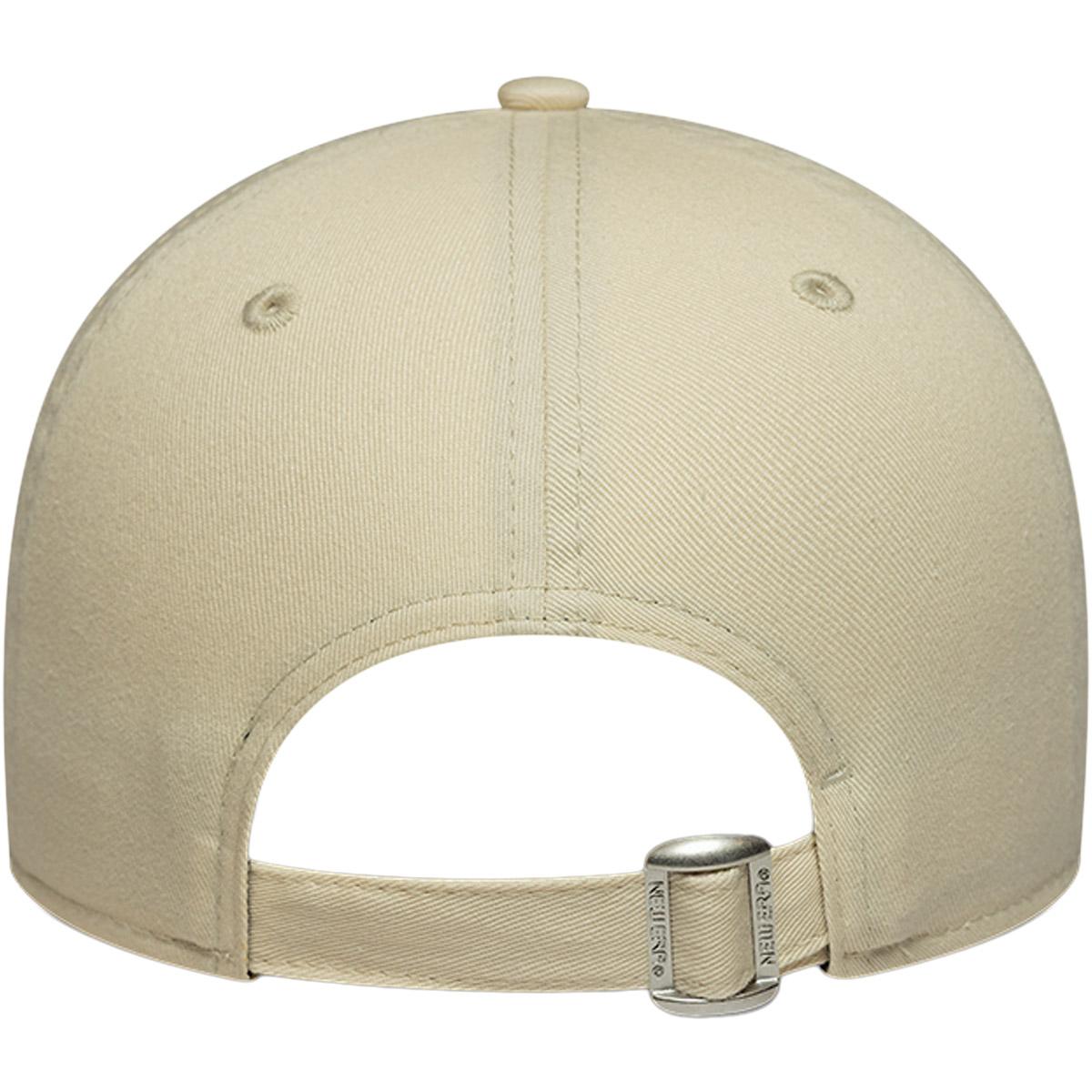 New Era 9TWENTY Cafe Slogan Strapback Cap Dame Light beige
