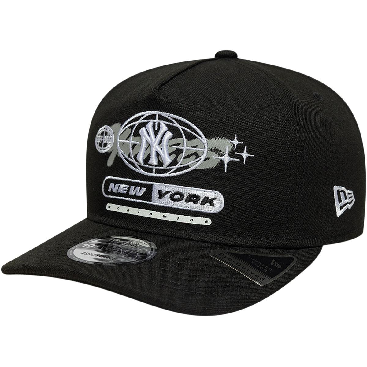 New Era 19TWENTY Graphic New York Yankees Snapback Cap Black