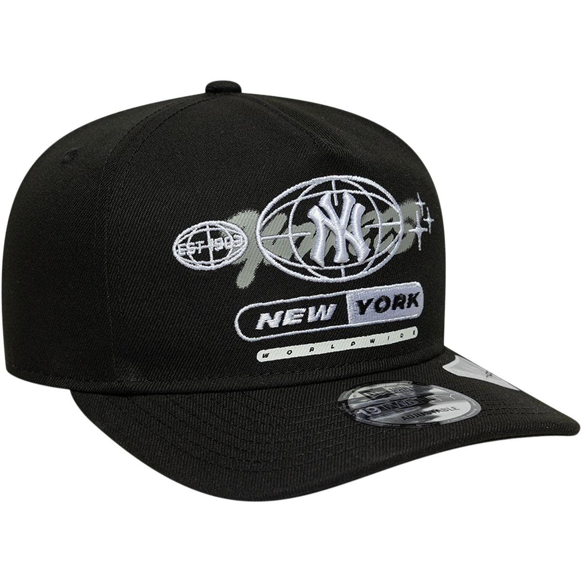 New Era 19TWENTY Graphic New York Yankees Snapback Cap Black