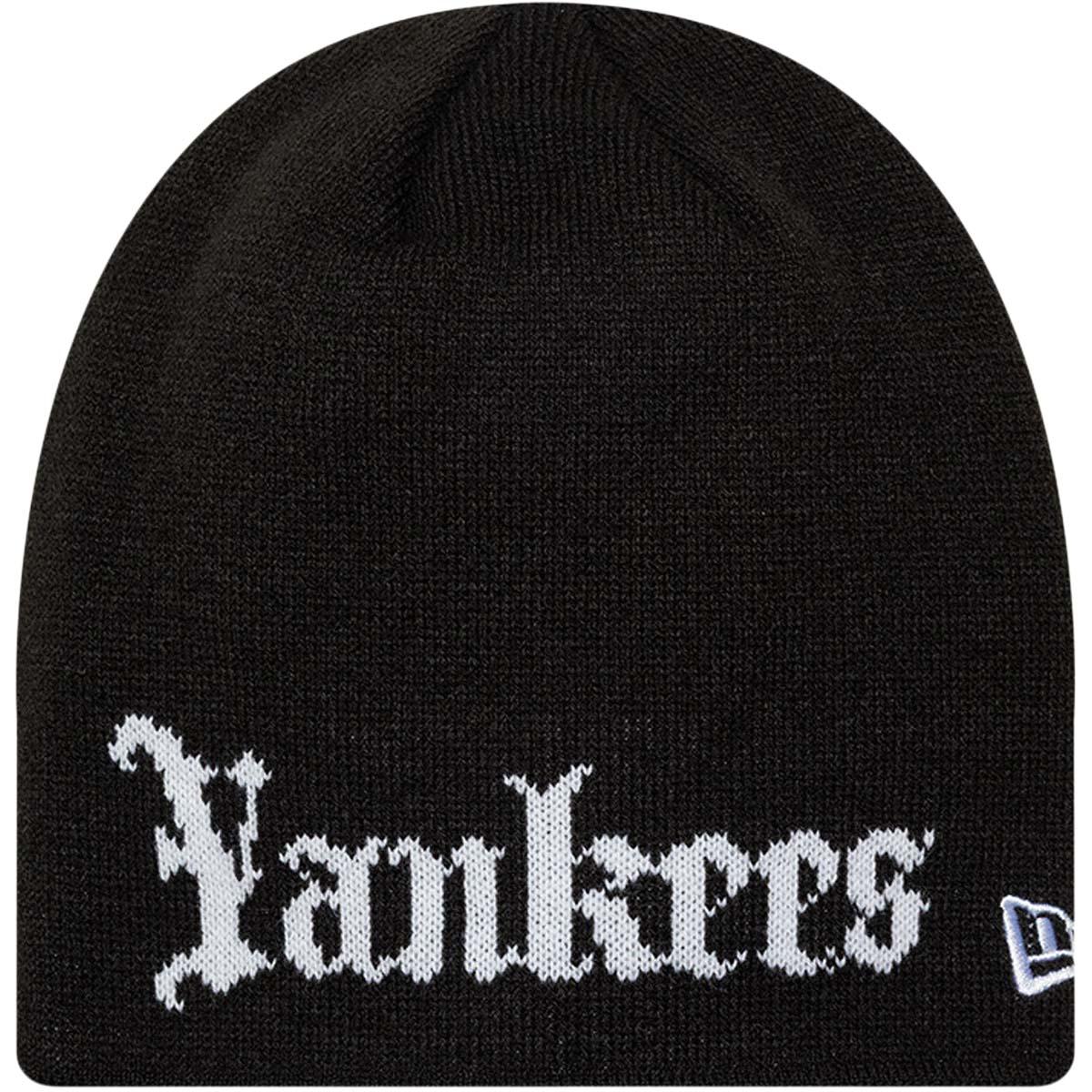 New Era Wordmark Skully New York Yankees Hue Black