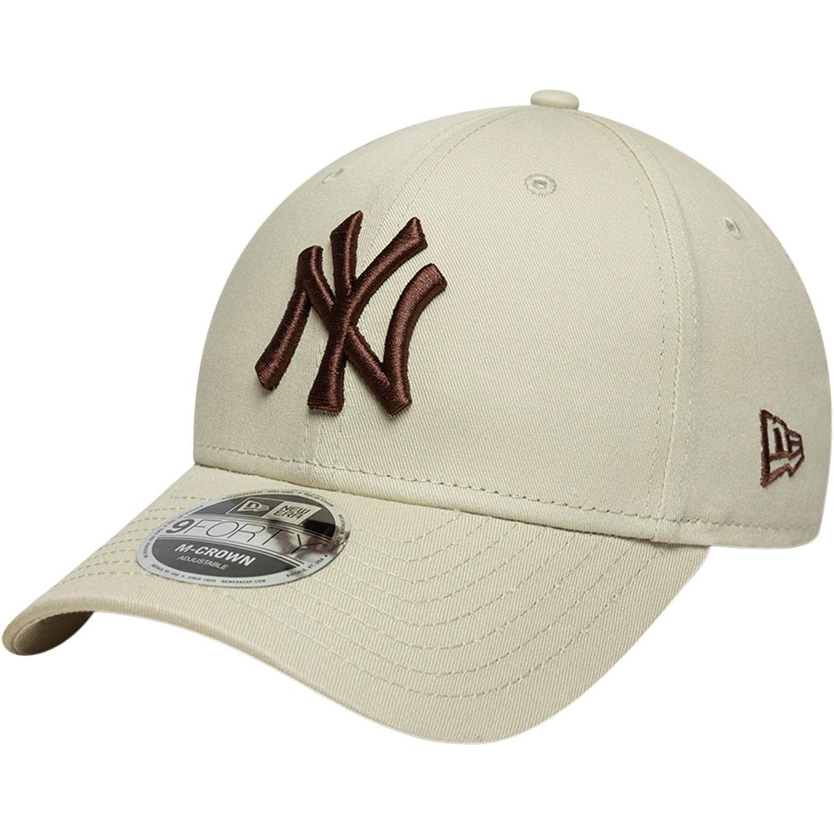 New Era 9FORTY M-Crown New York Yankees Snapback Cap Light beige
