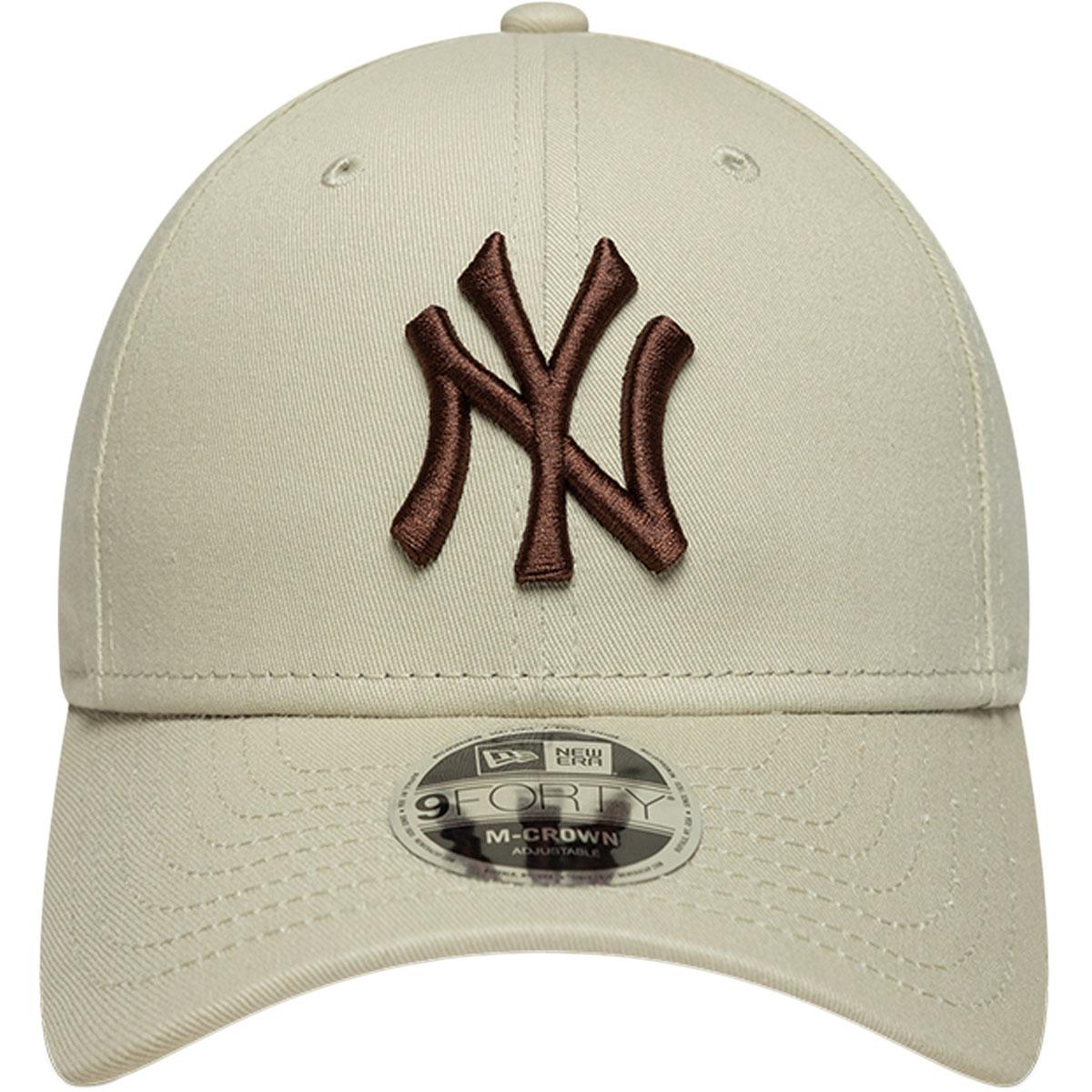 New Era 9FORTY M-Crown New York Yankees Snapback Cap Light beige