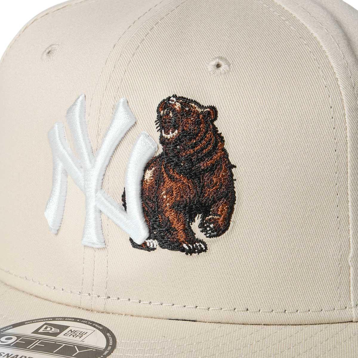 New Era 9FIFTY Outdoor Icon New York Yankees Snapback Cap Light beige