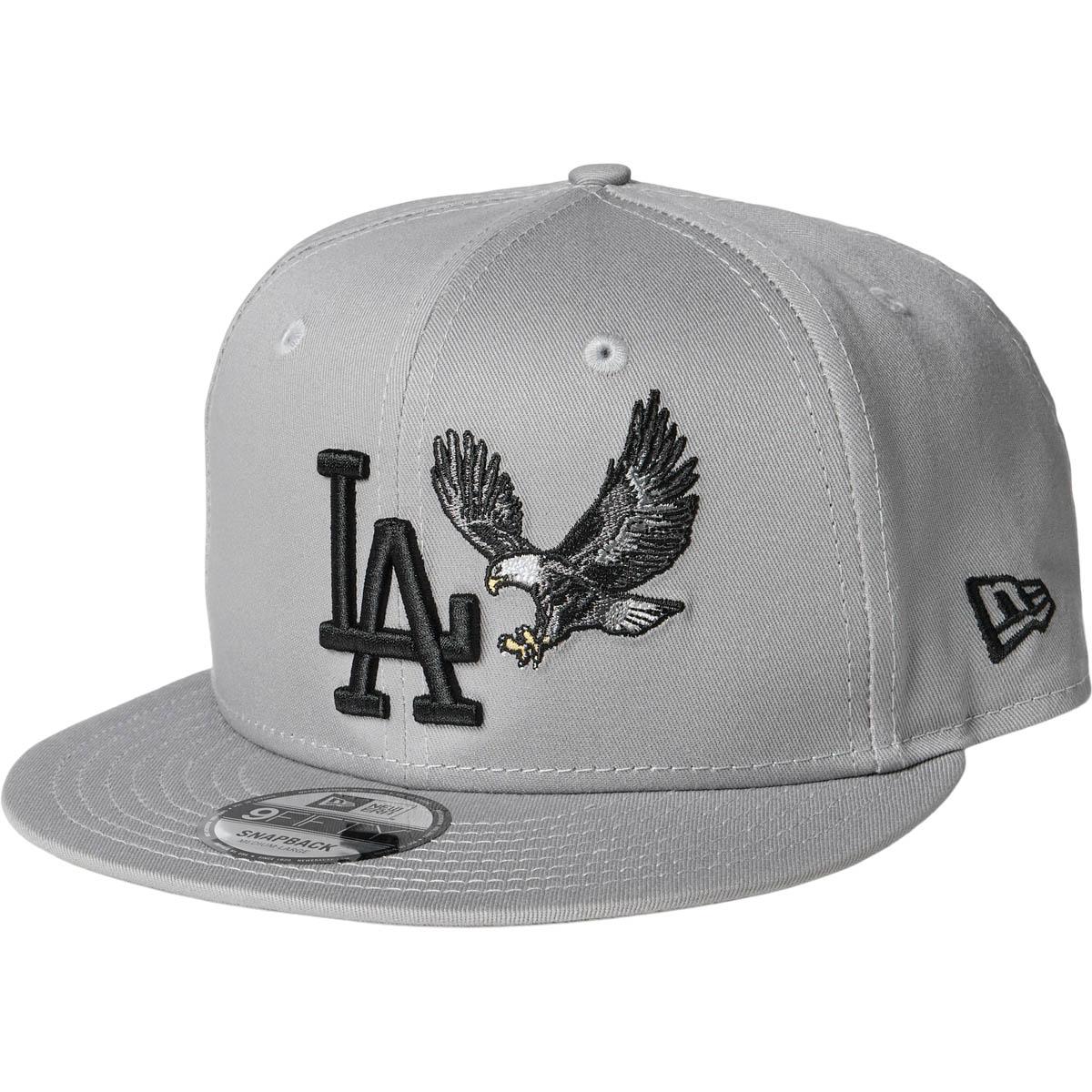New Era 9FIFTY Outdoor Icon Los Angeles Dodgers Snapback Cap Grey
