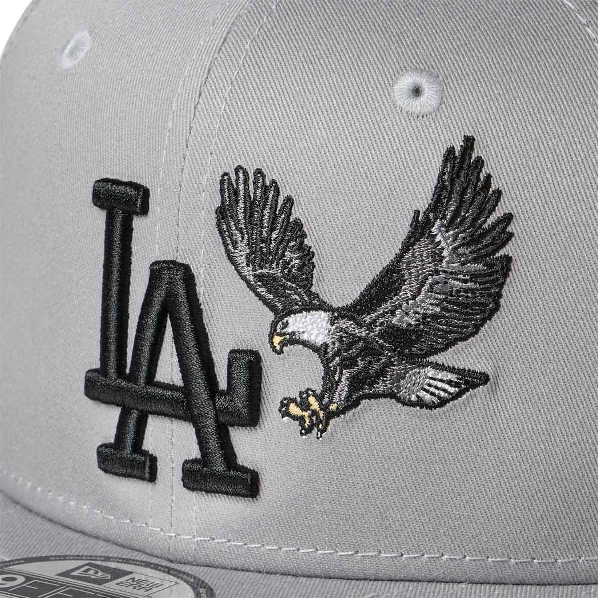 New Era 9FIFTY Outdoor Icon Los Angeles Dodgers Snapback Cap Grey