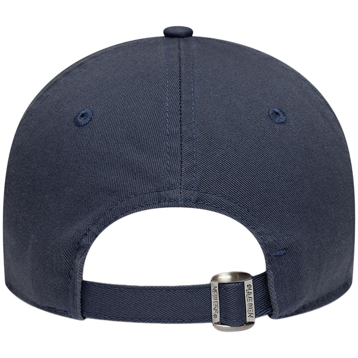 New Era 9TWENTY Washed New York Yankees Strapback Cap DK BLUE