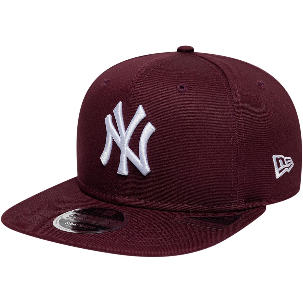 New Era 9FIFTY New York Yankees Snapback Cap Bordeaux