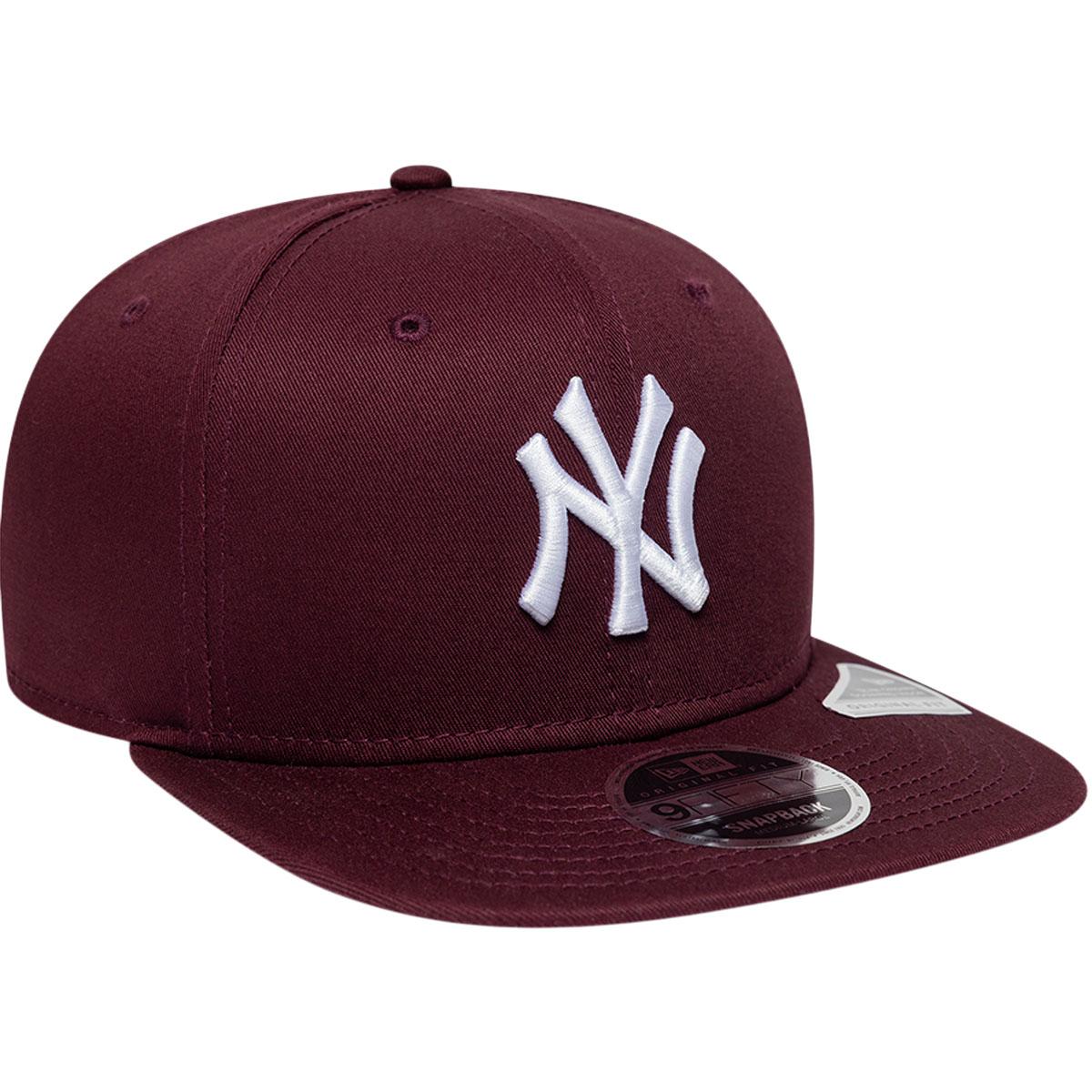 New Era 9FIFTY New York Yankees Snapback Cap Bordeaux