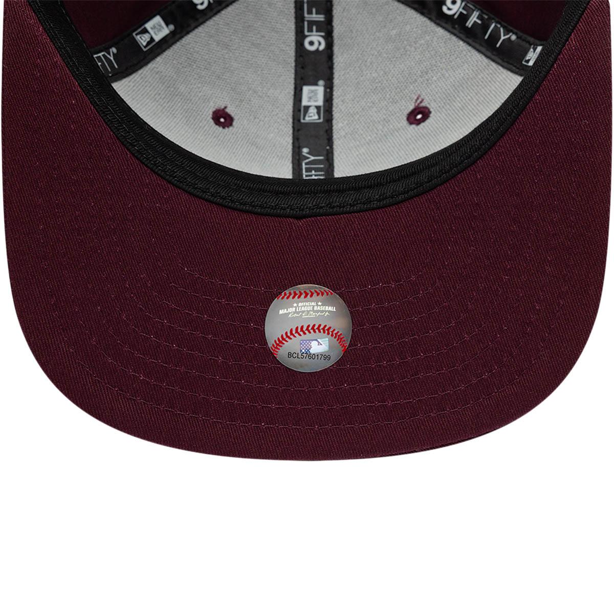 New Era 9FIFTY New York Yankees Snapback Cap Bordeaux