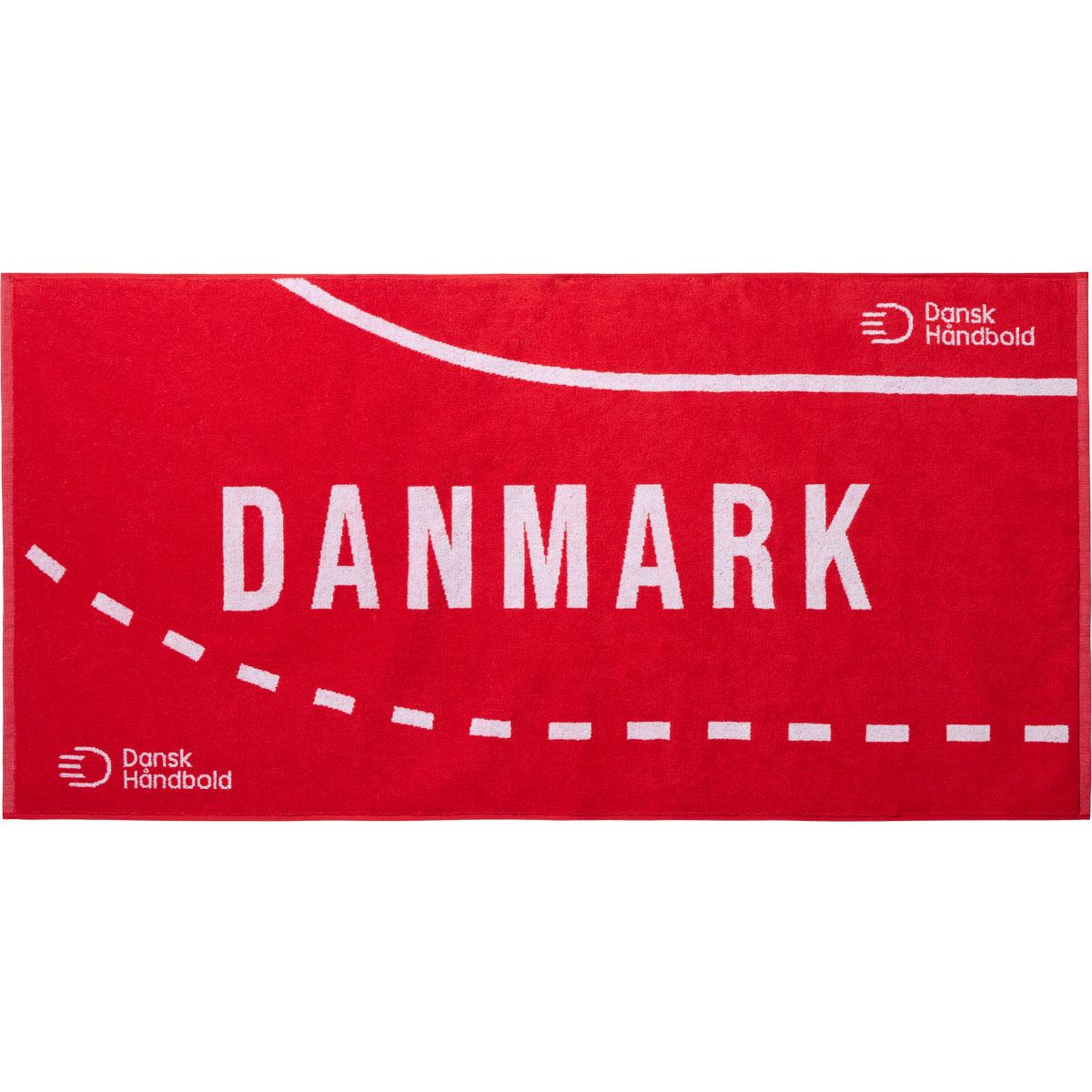 DanskHåndbold Håndkle Rød