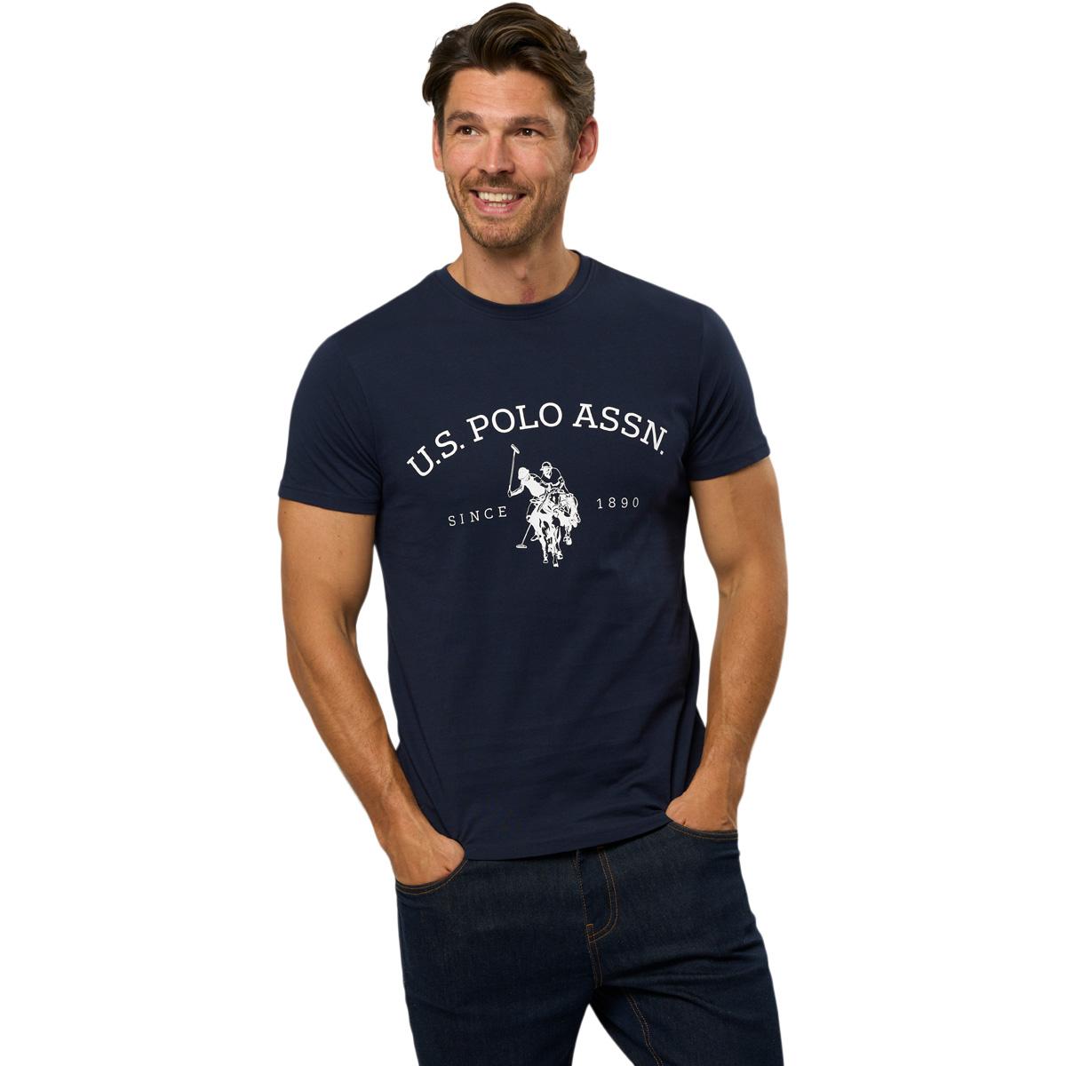 U.S. Polo Assn. Archibald T-shirt Herre Dark Sapphire