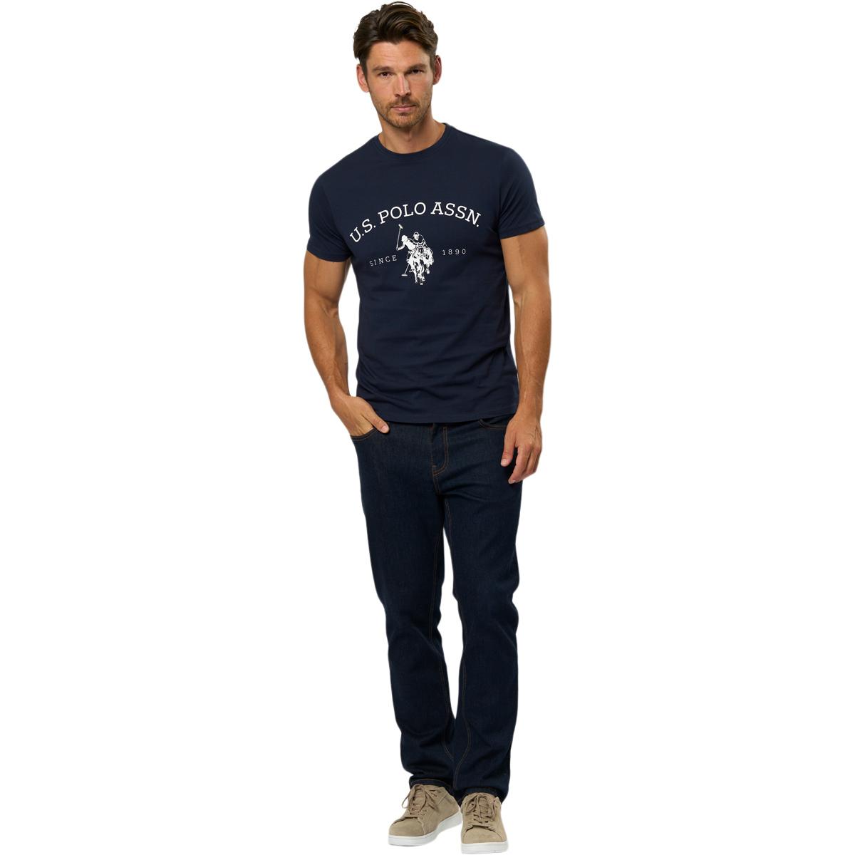 U.S. Polo Assn. Archibald T-shirt Herre Dark Sapphire