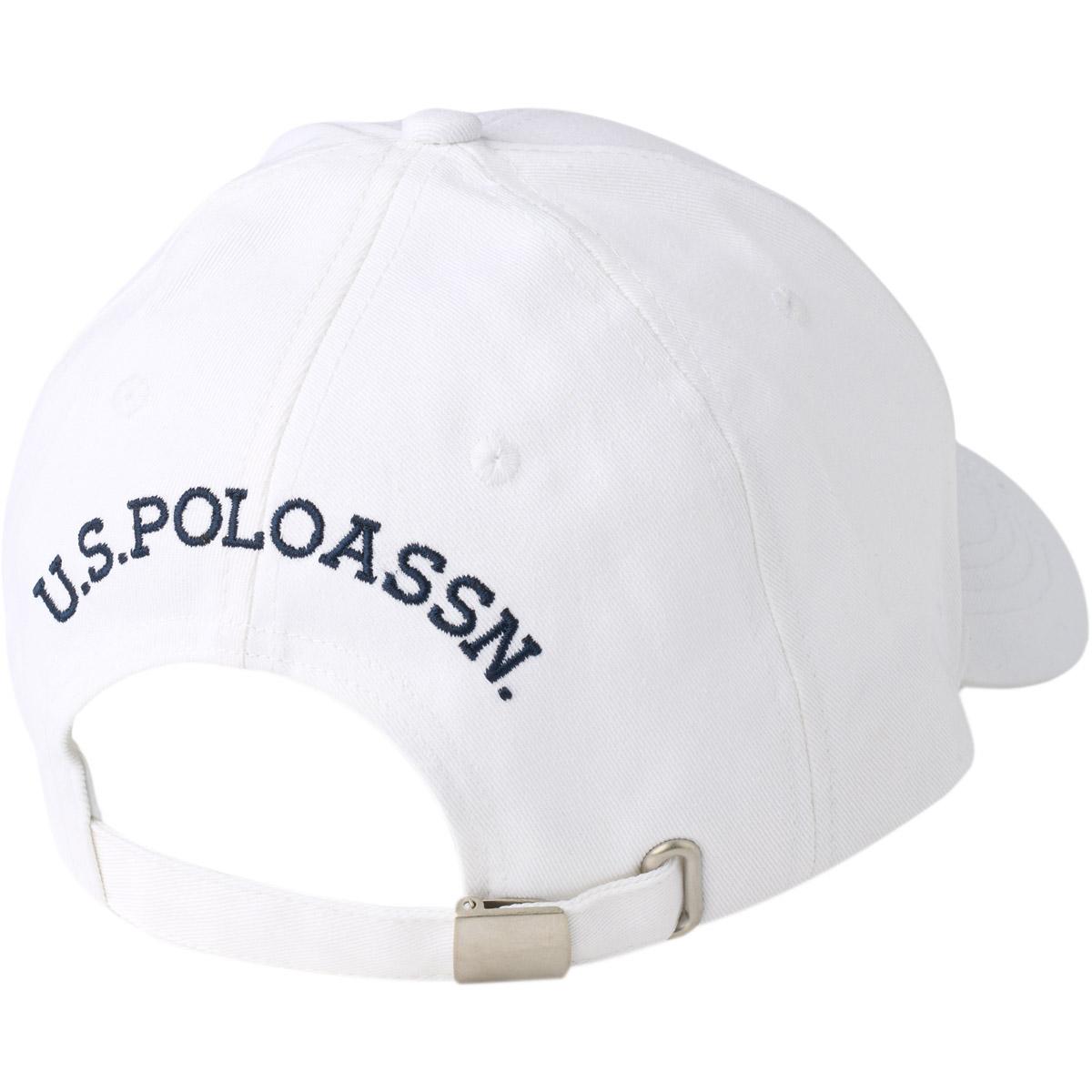 U.S. Polo Assn. Mika Strapback Cap Unisex White