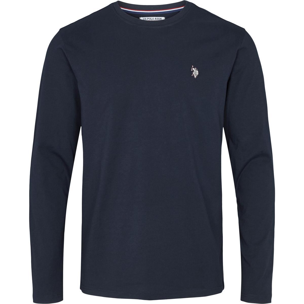 U.S. Polo Assn. Seb Langærmet T-shirt Herre Dark Sapphire
