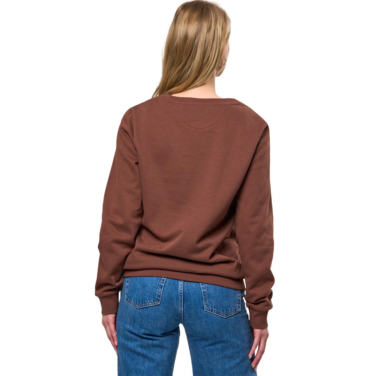 U.S. Polo Assn. Nisma Sweatshirt Dame Chestnut Melange