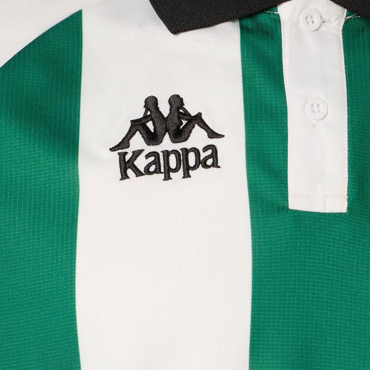 Kappa Authentic Ovibet Langærmet Polo T-shirt Herre P01 green jacket-white-black