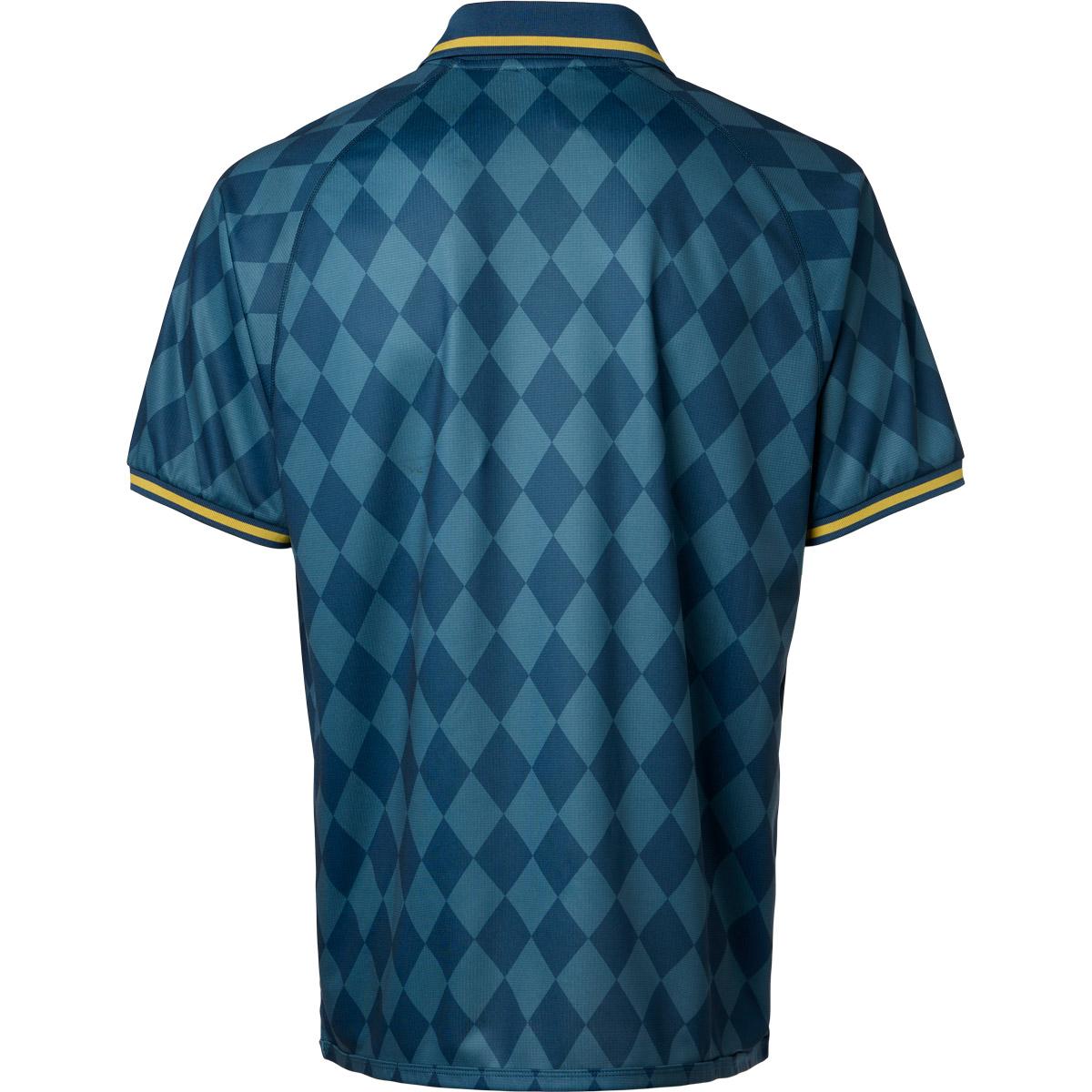 Kappa Authentic Nekoda Polo T-shirt Unisex B0G blue dk-yellow gold rich