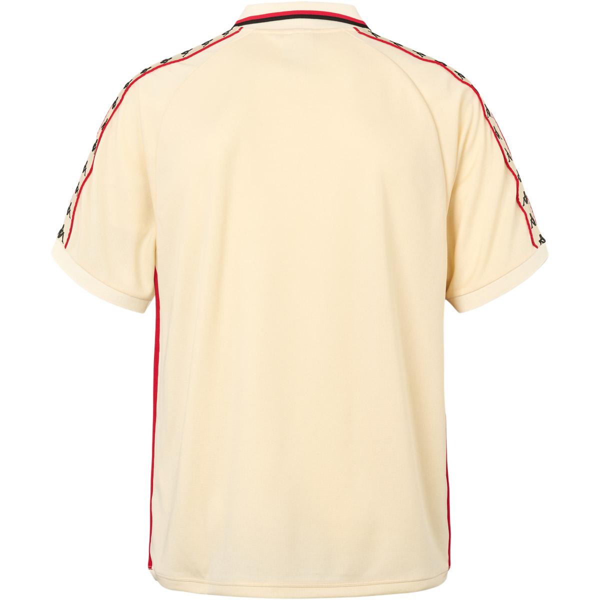 Kappa Banda Stafen Polo T-shirt Unisex Beige
