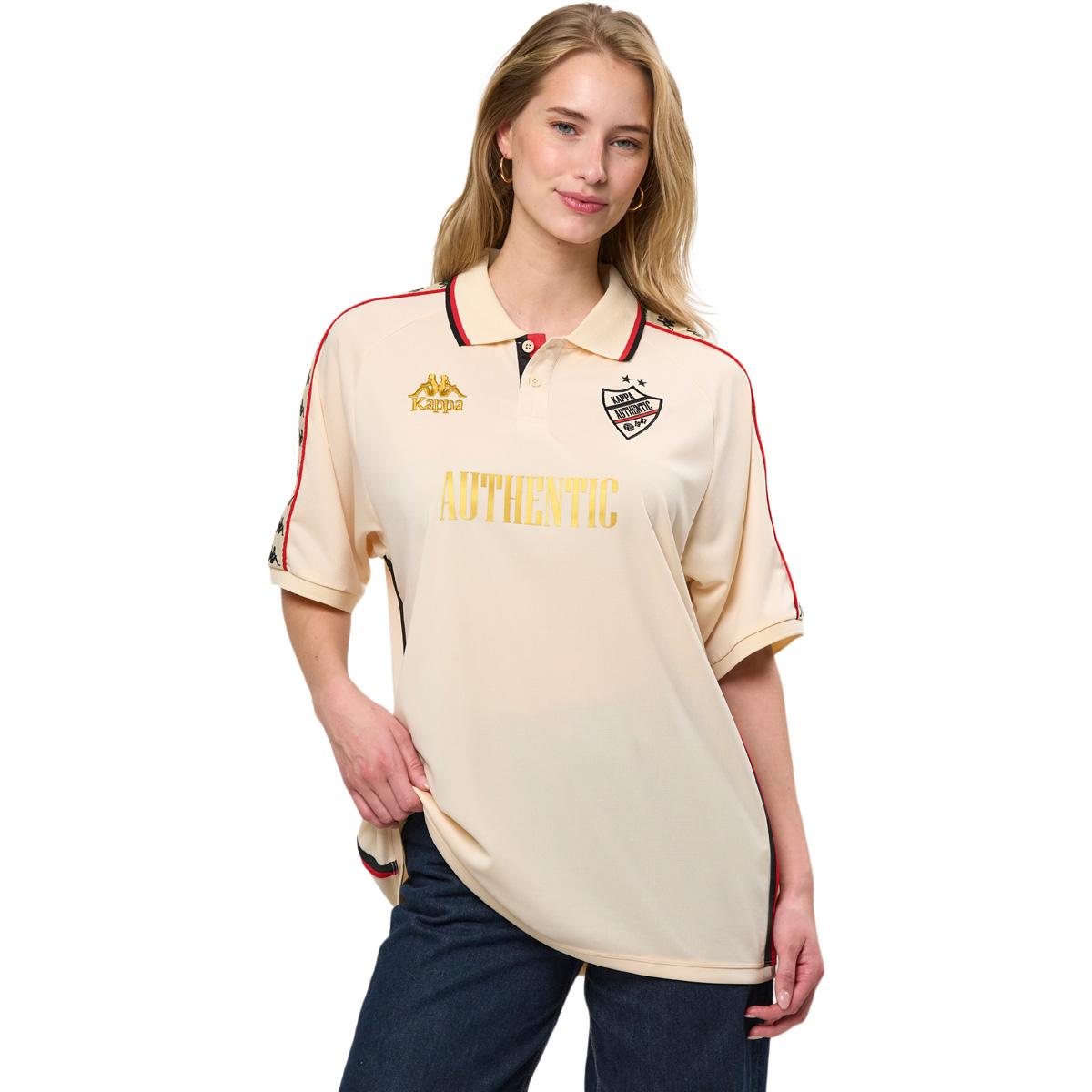 Kappa Banda Stafen Polo T-shirt Unisex Beige