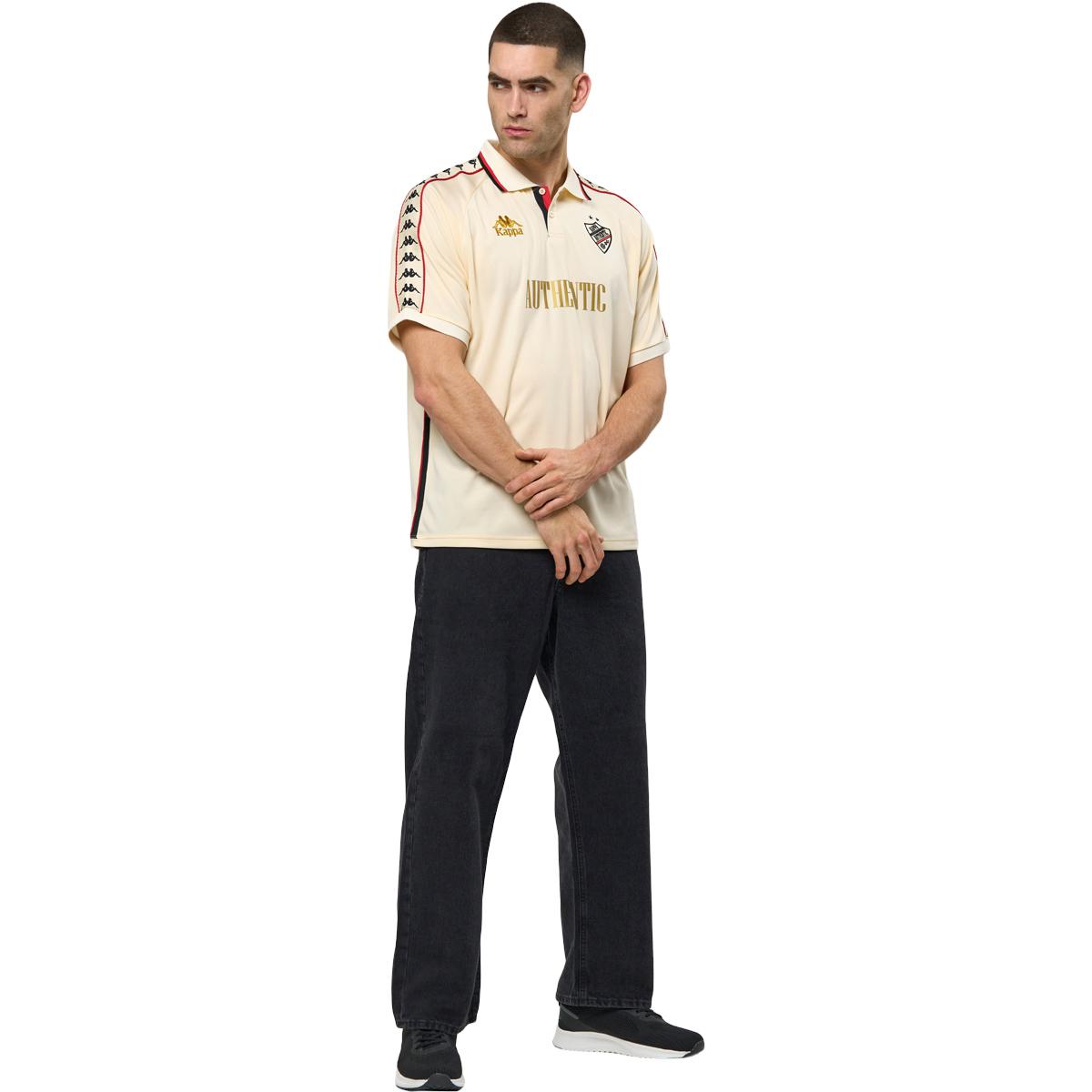 Kappa Banda Stafen Polo T-shirt Unisex Beige