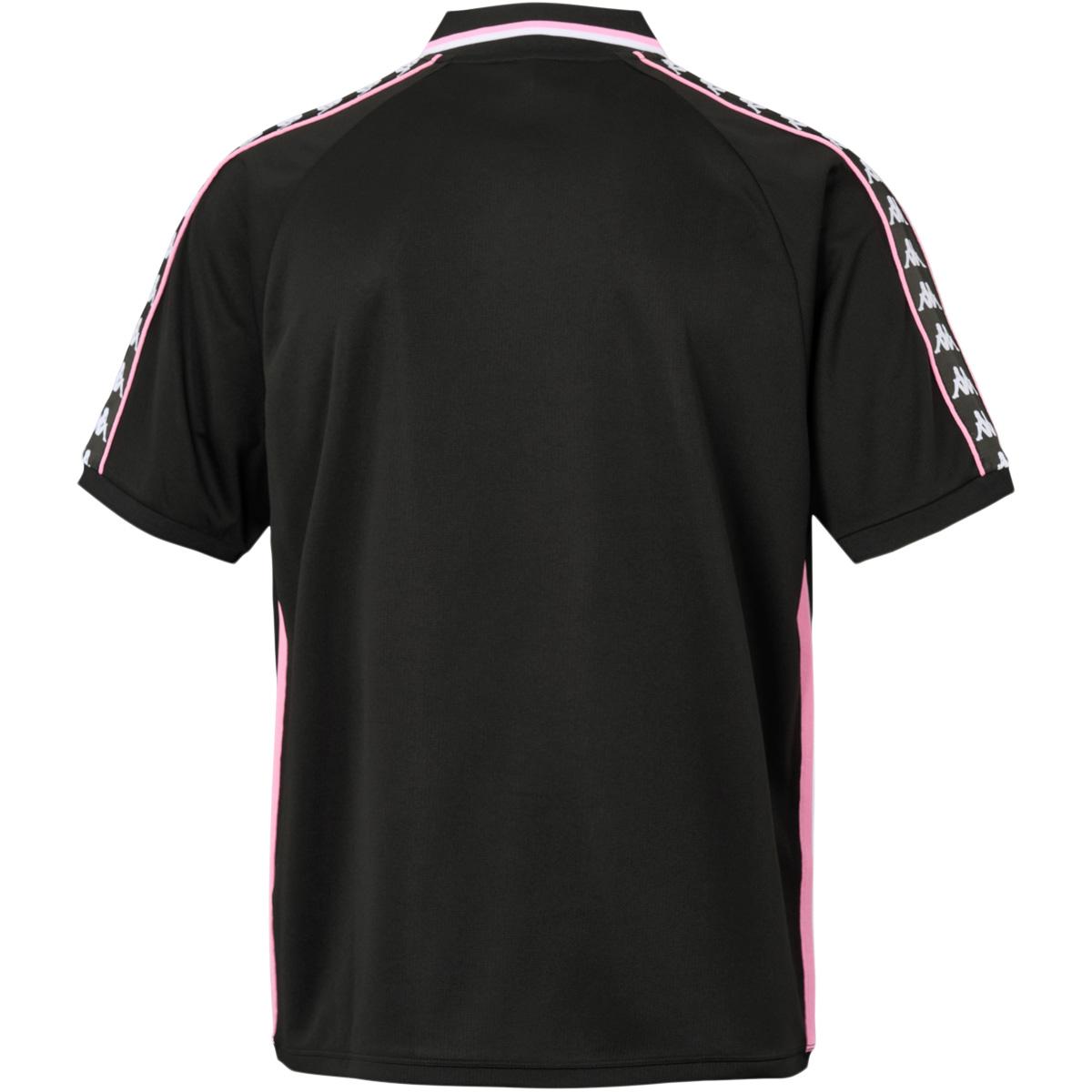 Kappa Banda Stafen Polo T-shirt Unisex S04 black-pink prism-gold rich