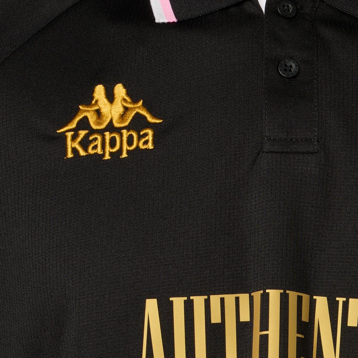 Kappa Banda Stafen Polo T-shirt Unisex S04 black-pink prism-gold rich