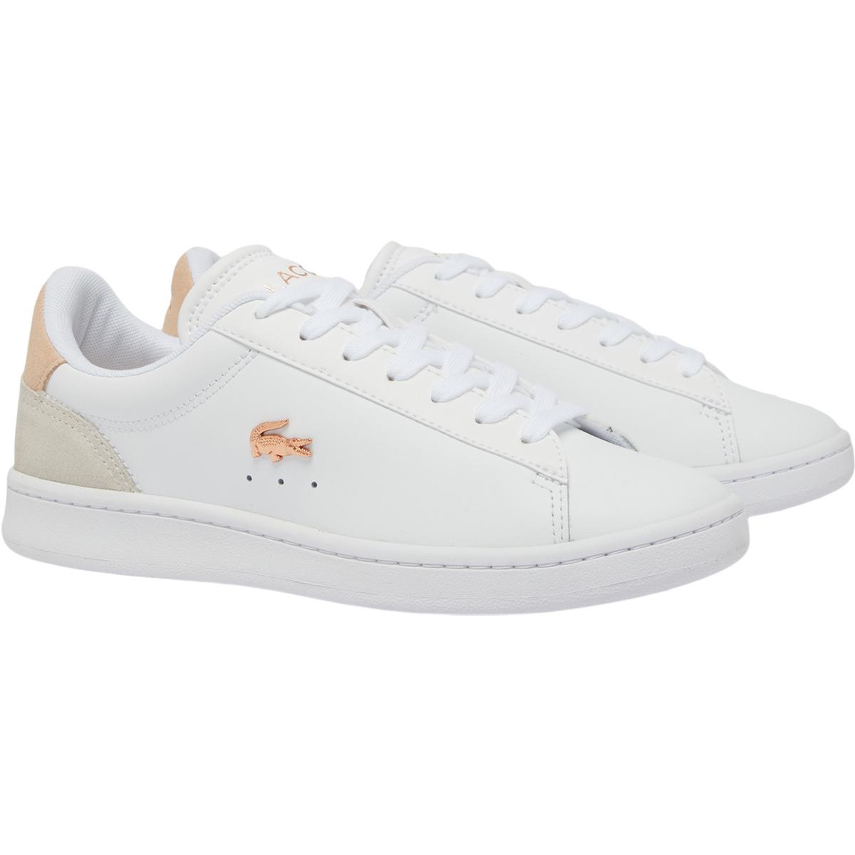 Lacoste Carnaby Set Leather Sneakers Dame White