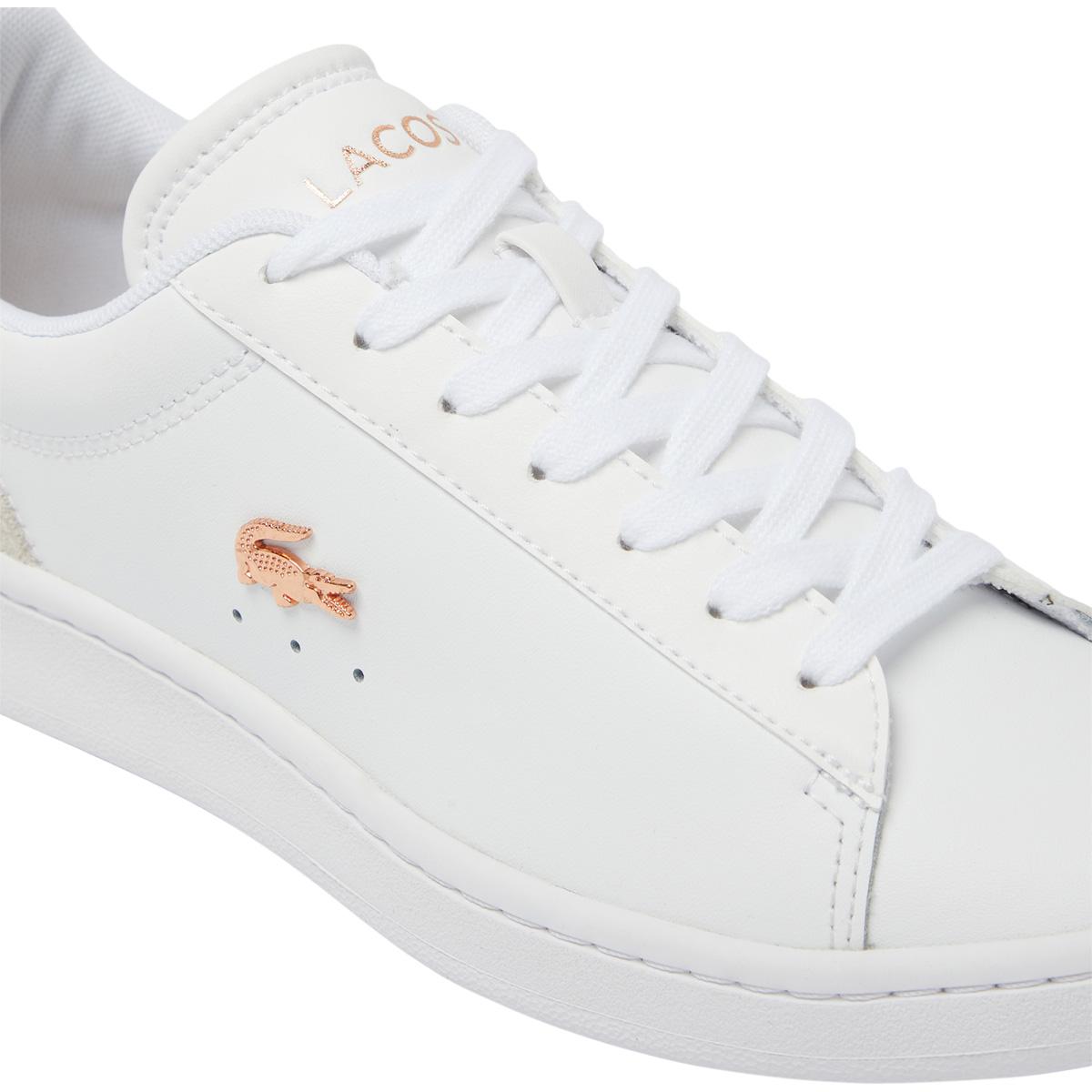Lacoste Carnaby Set Leather Sneakers Dame White